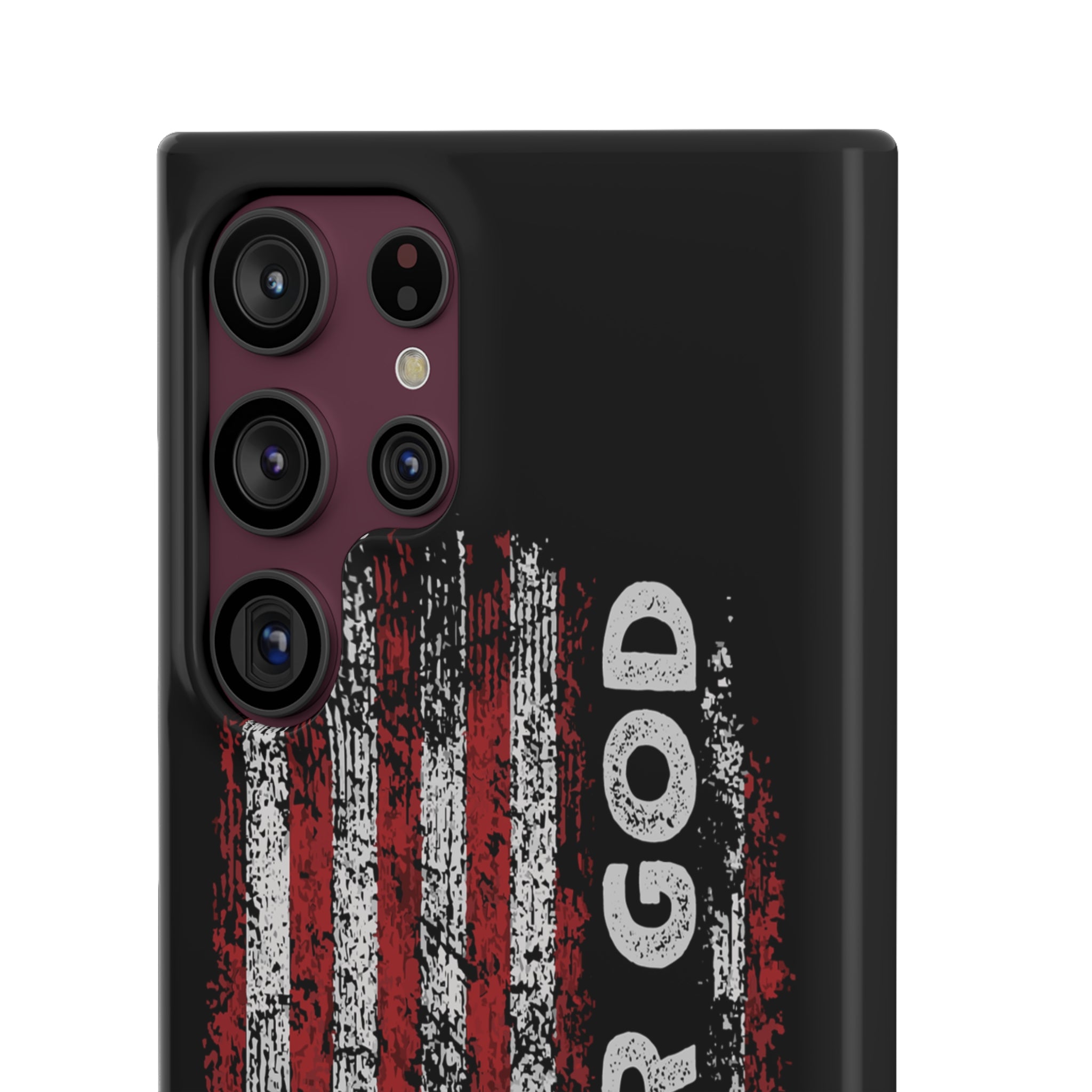 One Nation Under God American Flag - Snap Case Samsung Galaxy Case