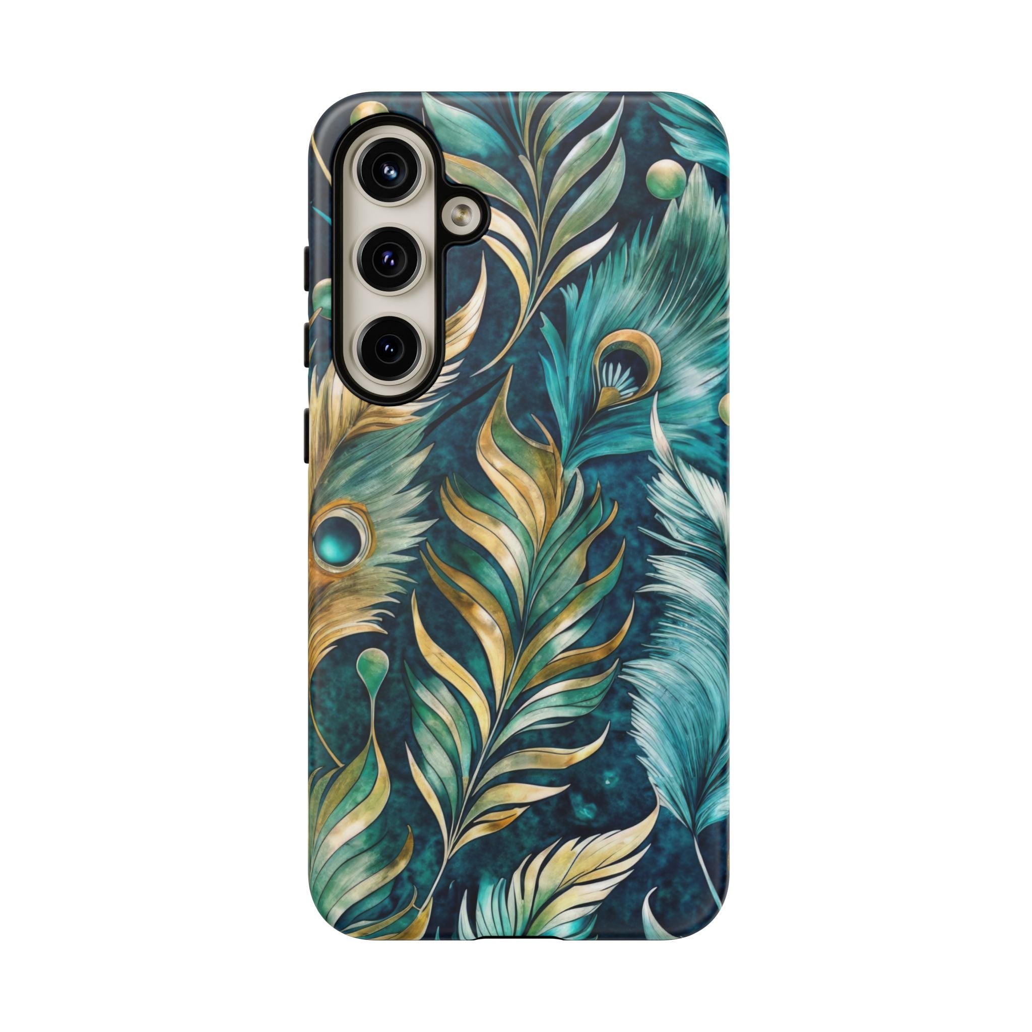 Peacock Feathers - Tough Guard Samsung Galaxy Case