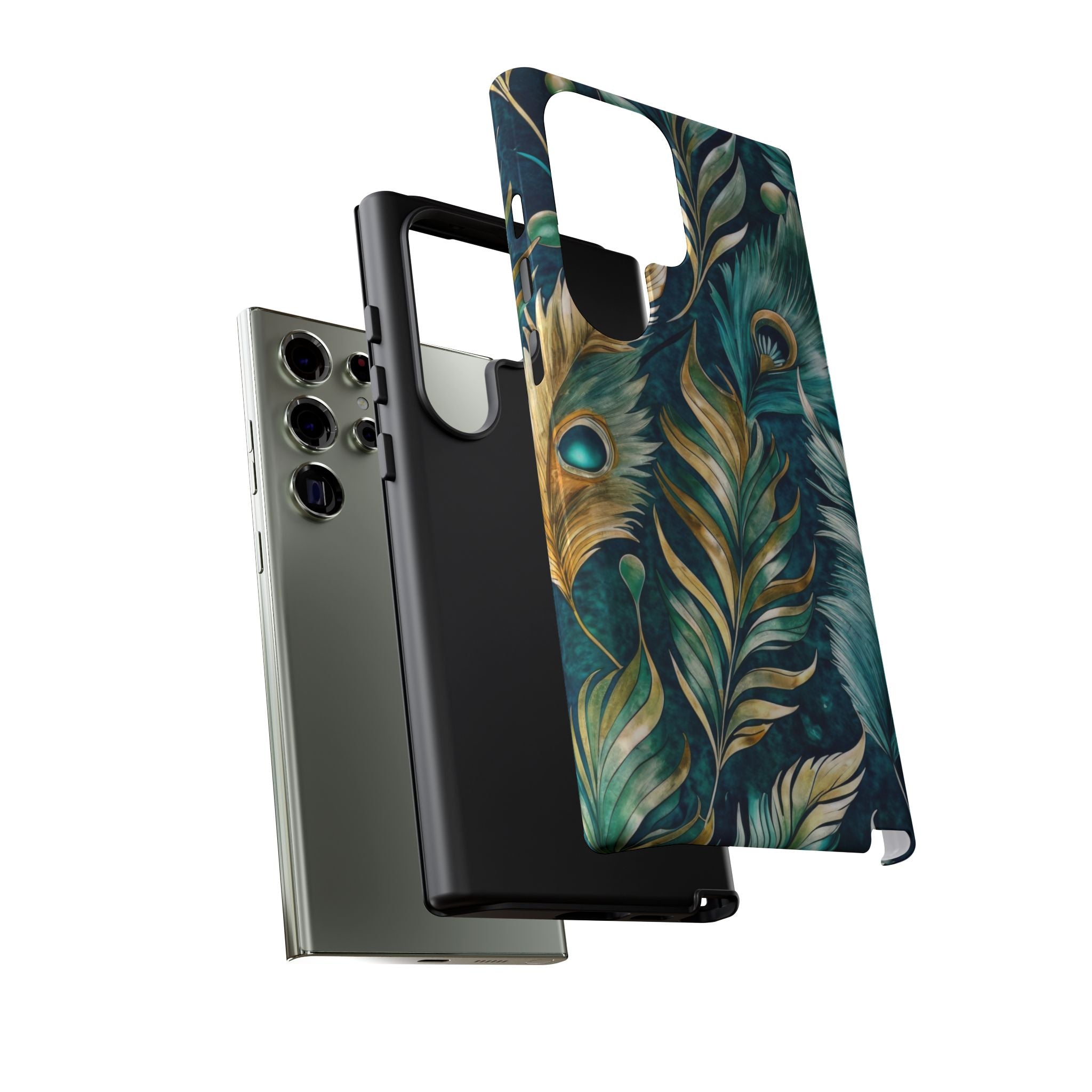 Peacock Feathers - Tough Guard Samsung Galaxy Case