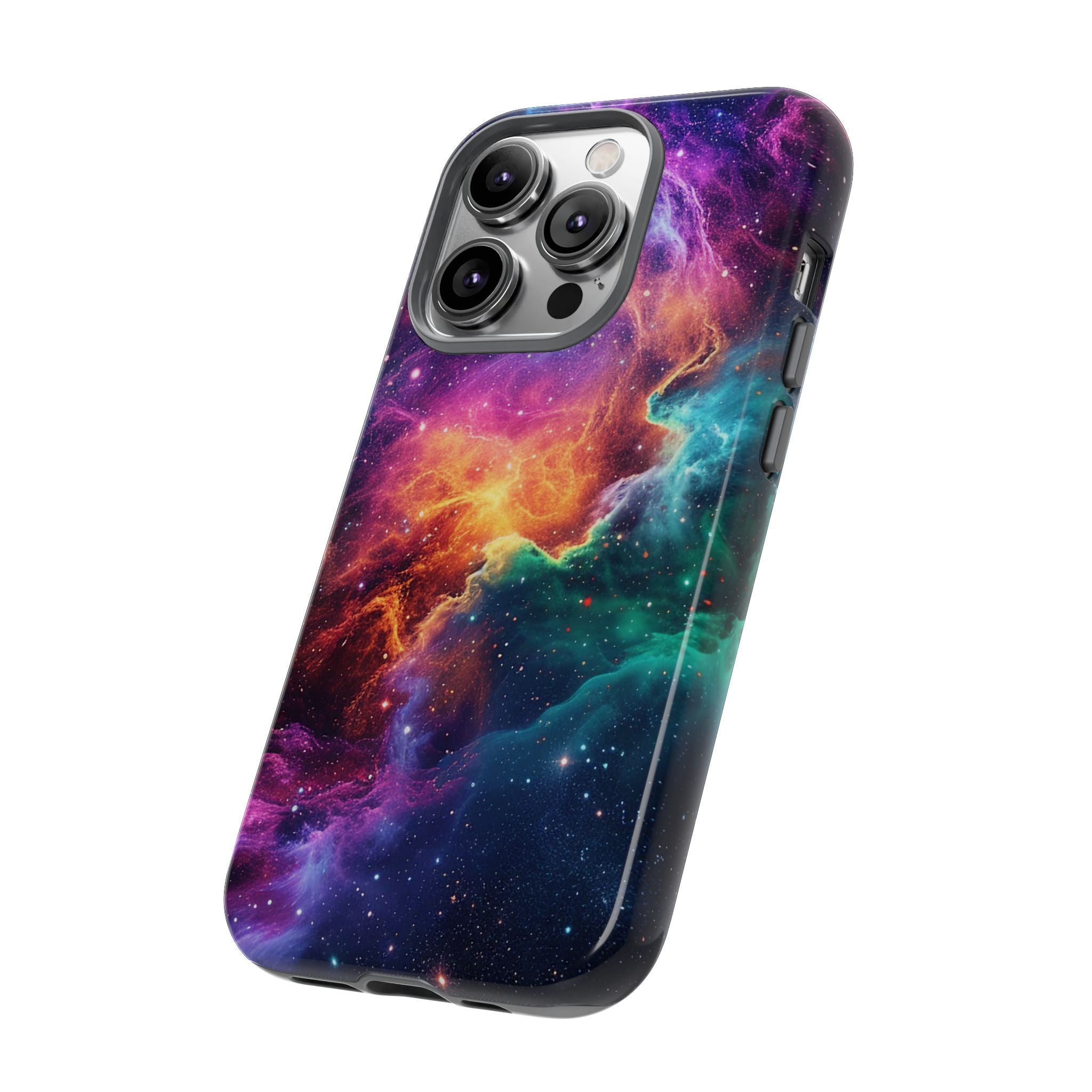 Celestial Aurora Galaxy - Tough Guard Apple iPhone Case