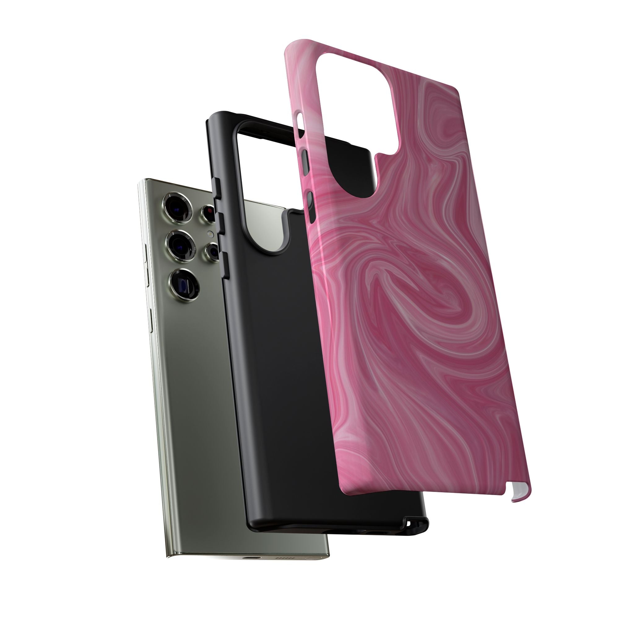 Pink Blush Marble - Tough Guard Samsung Galaxy Case