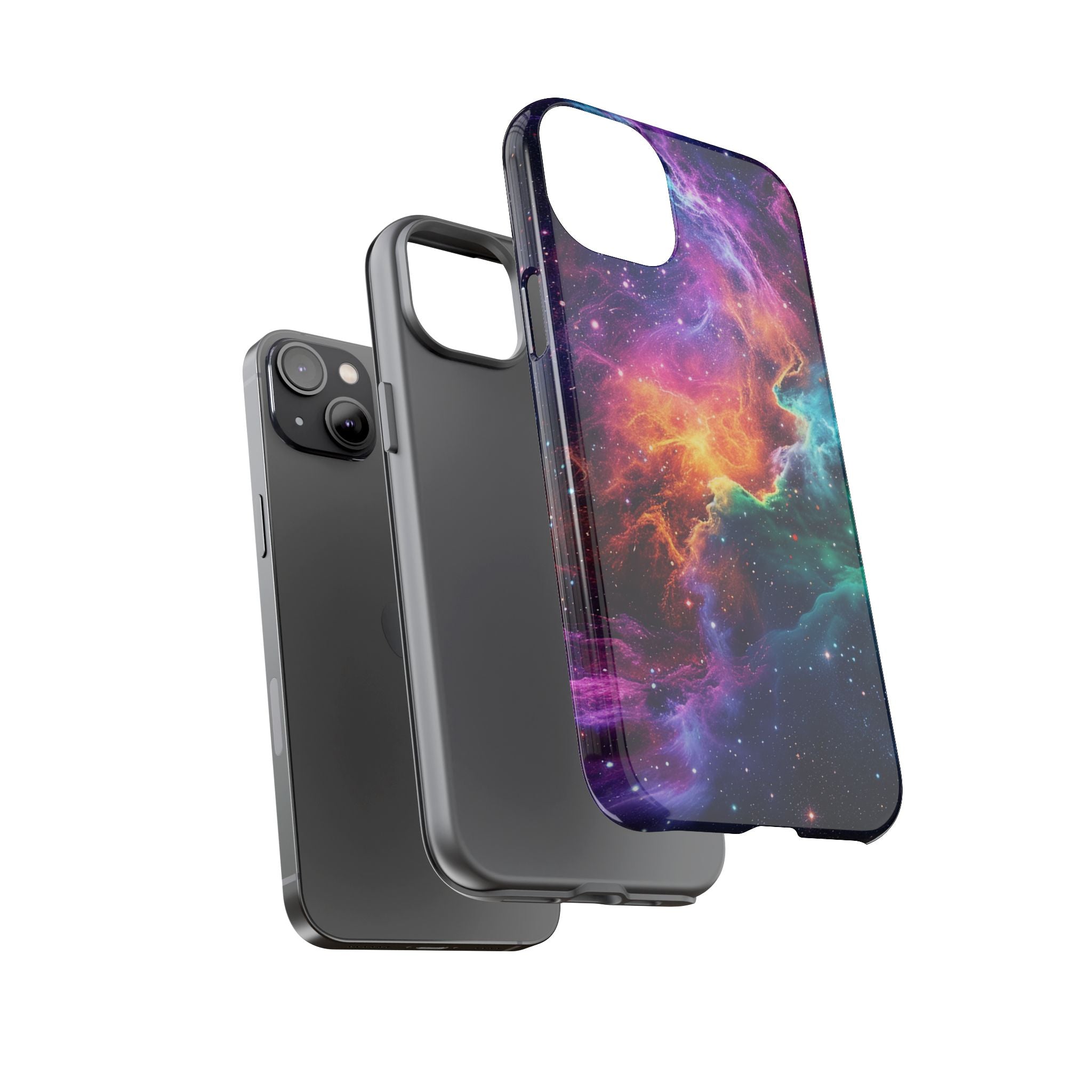 Celestial Aurora Galaxy - Tough Guard Apple iPhone Case