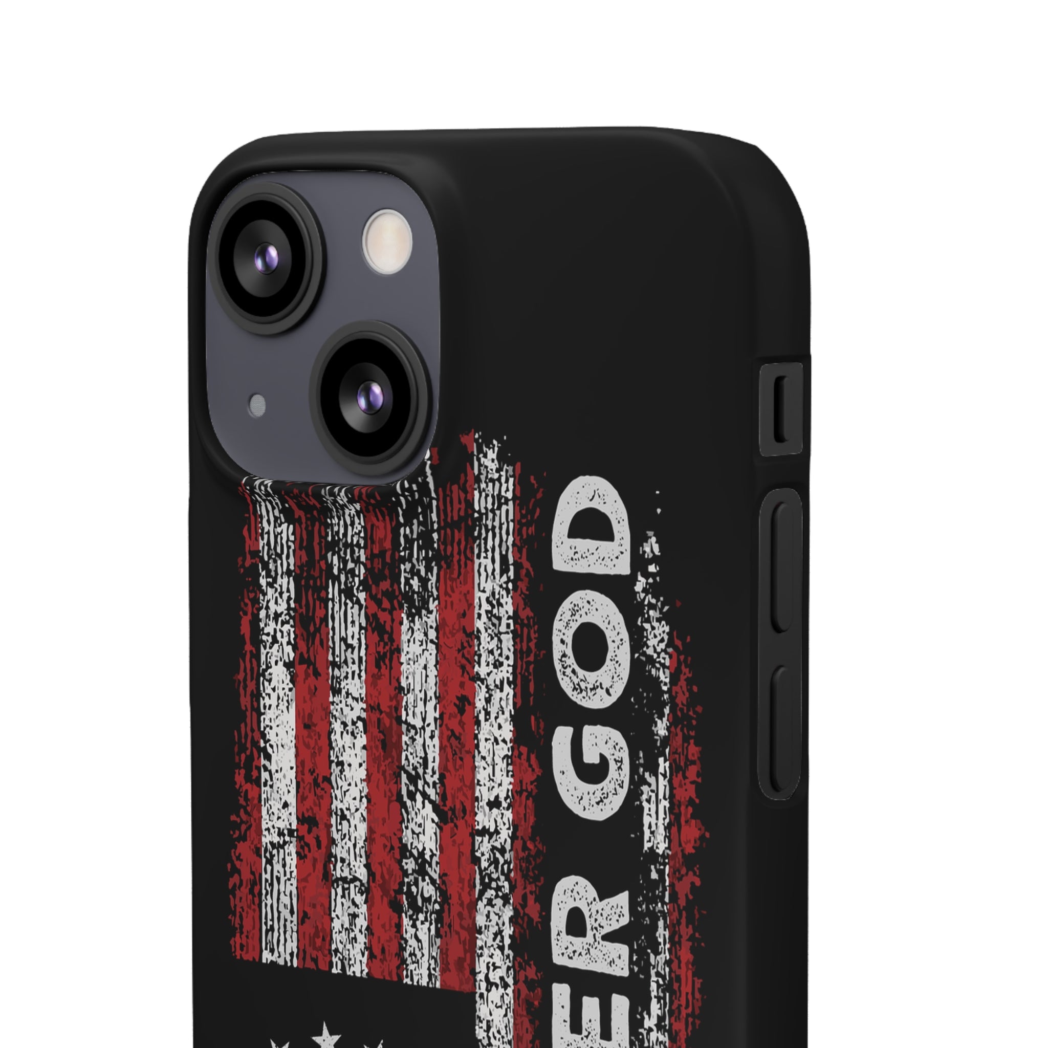 One Nation Under God American Flag - Snap Case Apple iPhone Case