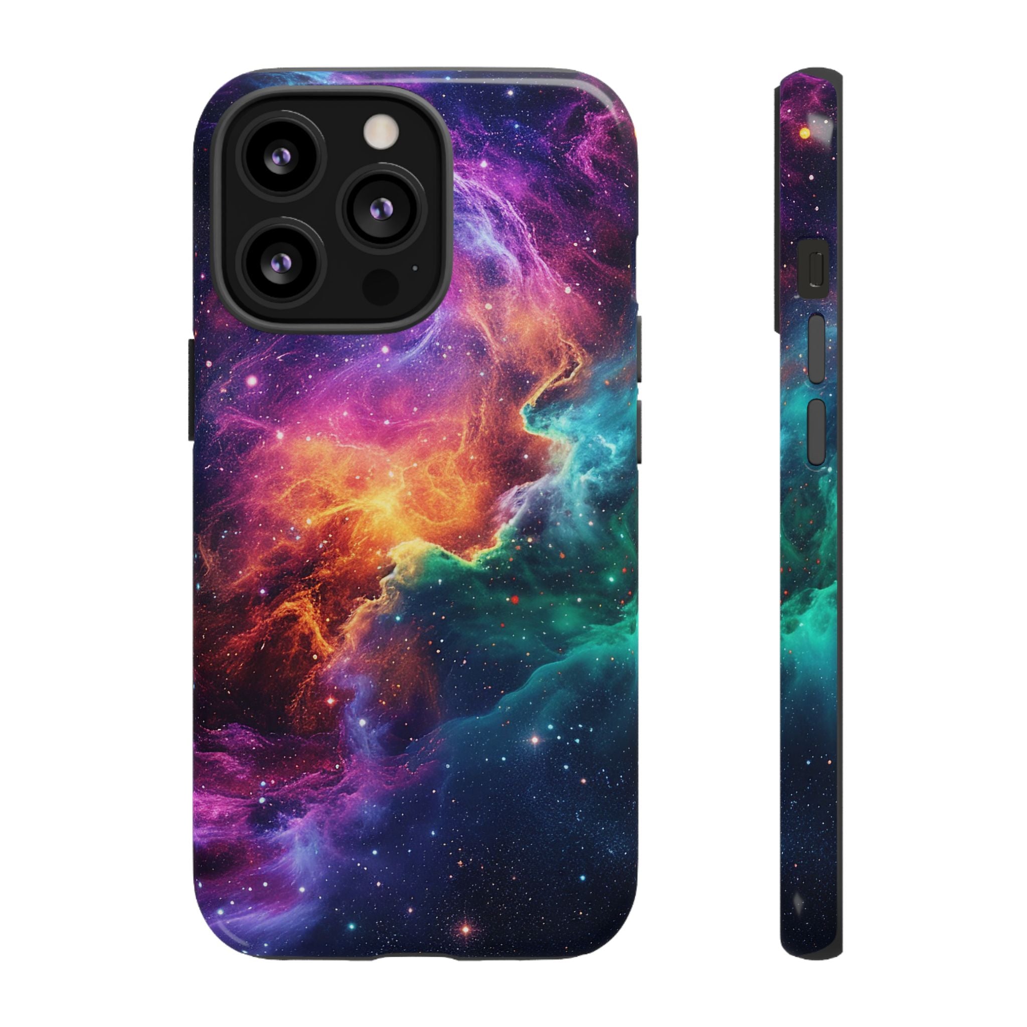 Celestial Aurora Galaxy - Tough Guard Apple iPhone Case