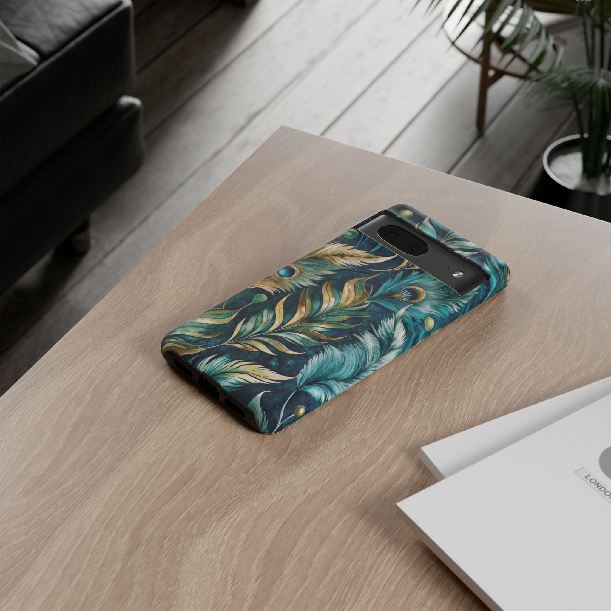 Peacock Feathers - Tough Guard Google Pixel Case