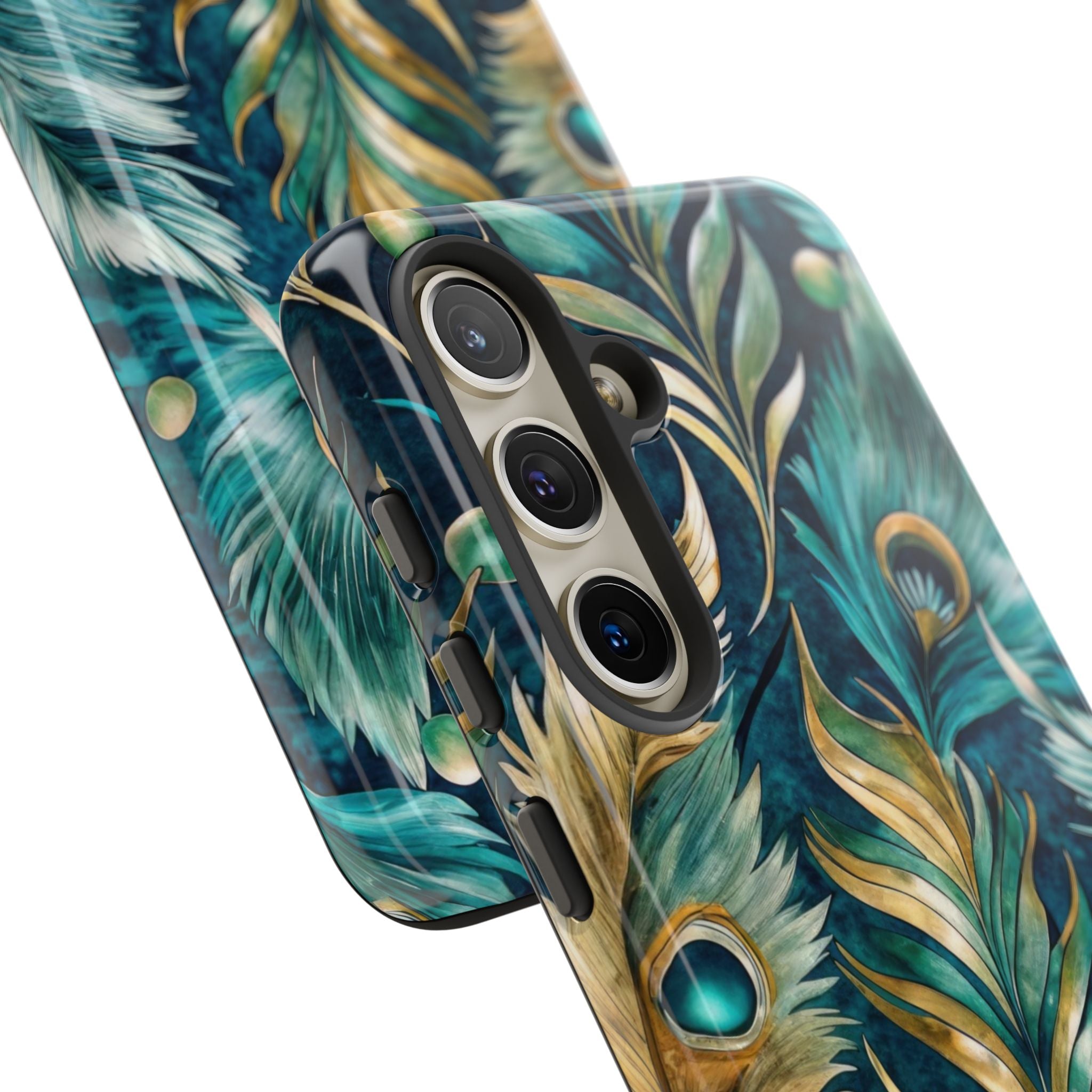 Peacock Feathers - Tough Guard Samsung Galaxy Case