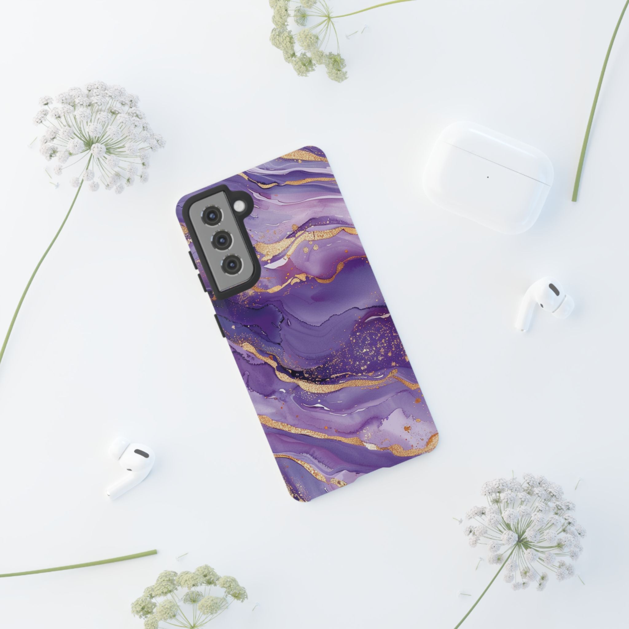 Lavender Golden Dream - Tough Guard Samsung Galaxy Case