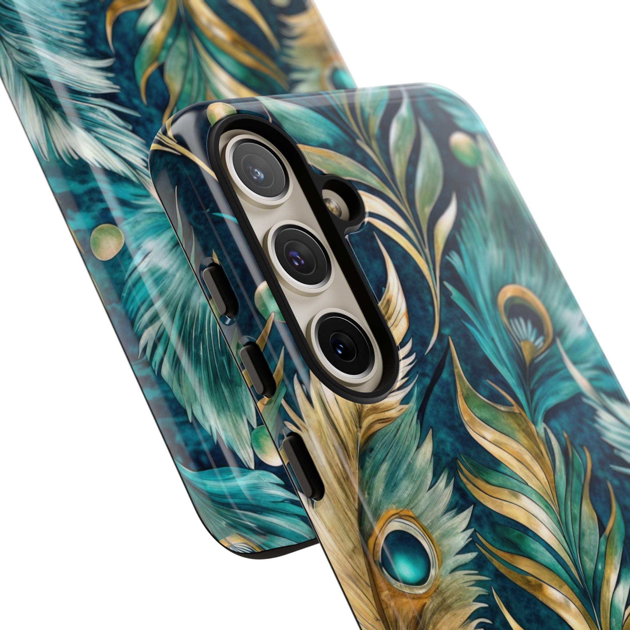 Peacock Feathers - Tough Guard Samsung Galaxy Case