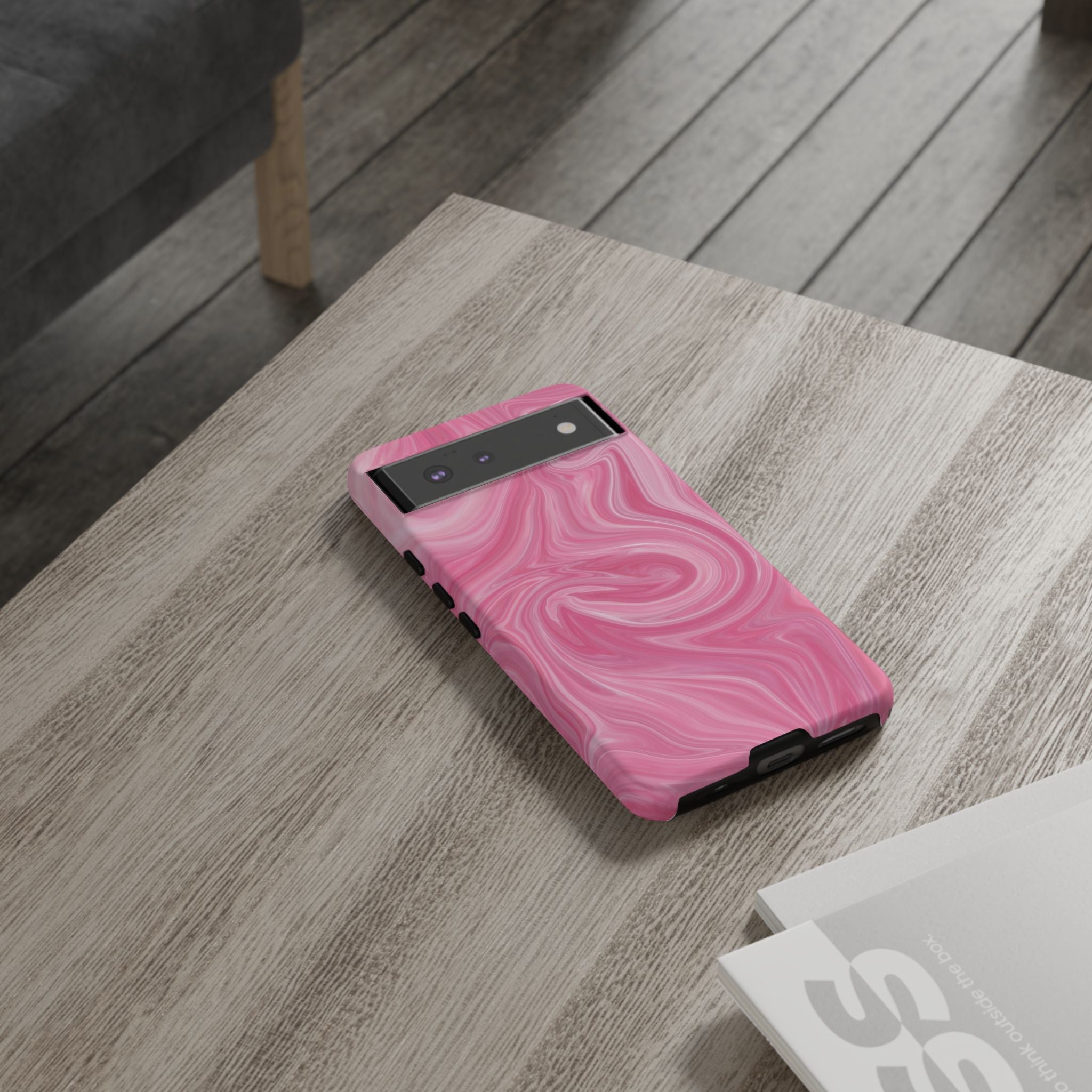 Pink Blush Marble - Tough Guard Google Pixel Case