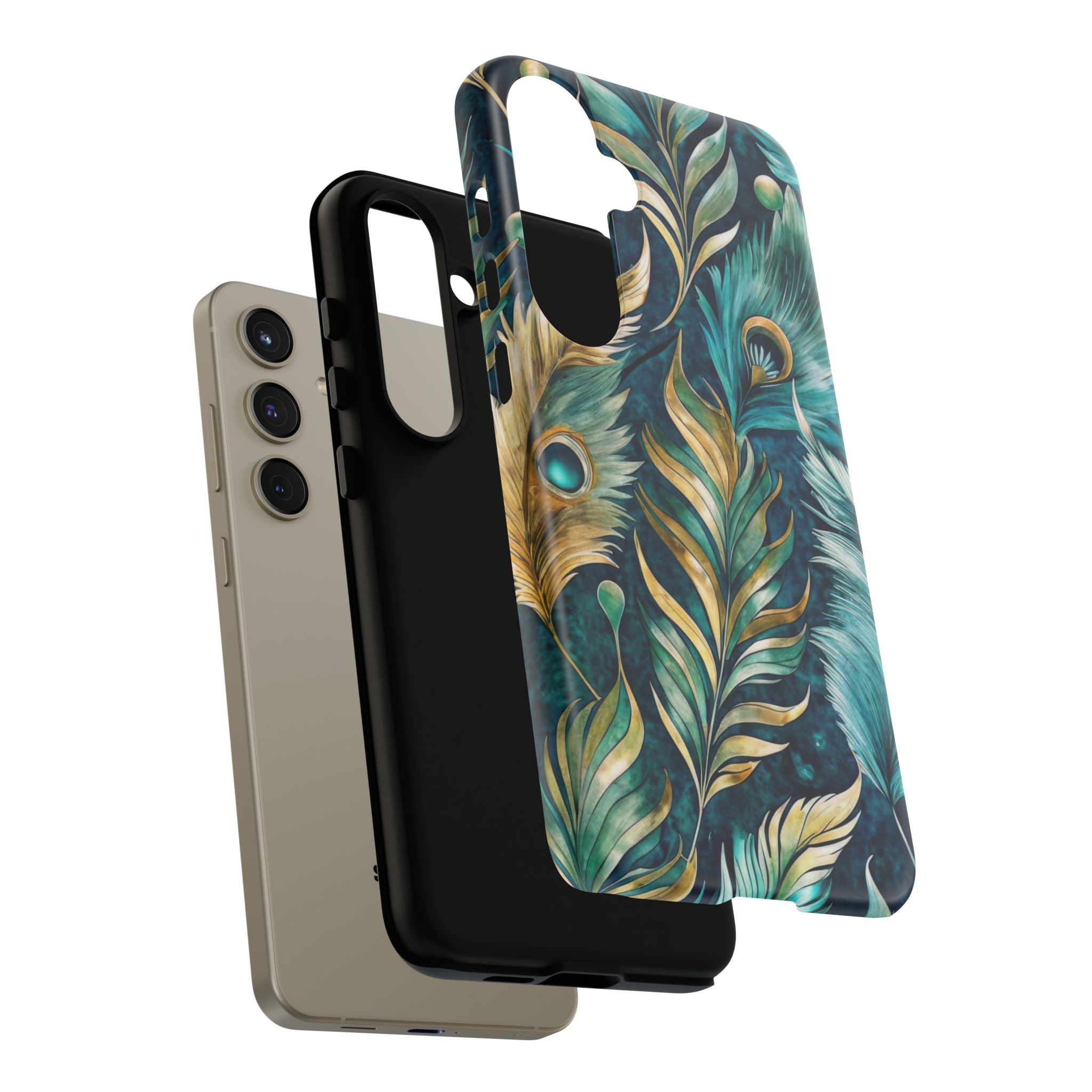 Peacock Feathers - Tough Guard Samsung Galaxy Case