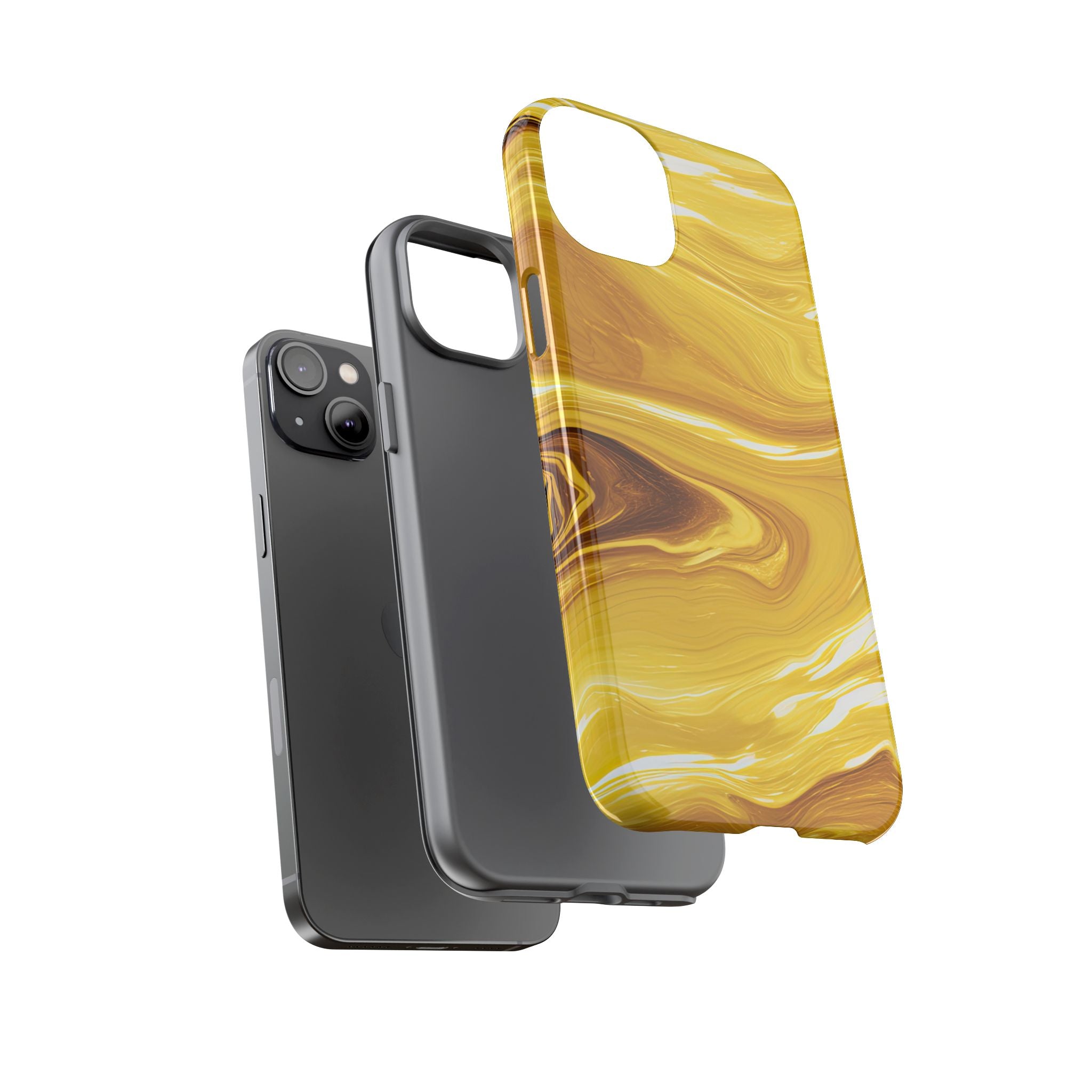 Golden Veil Marble - Tough Guard Apple iPhone Case