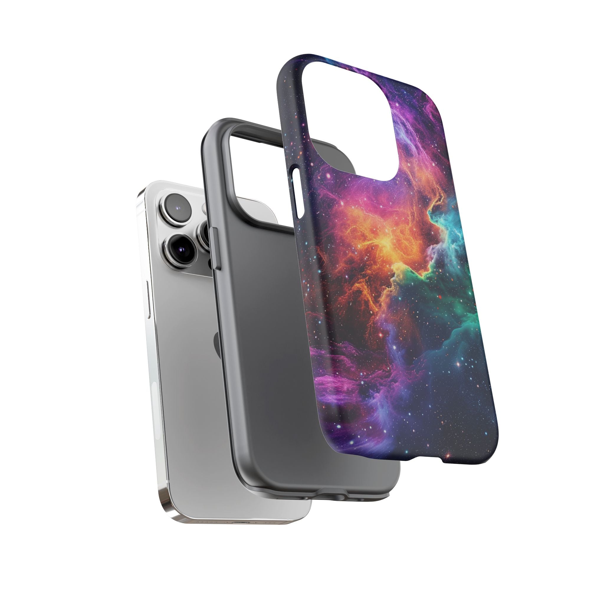 Celestial Aurora Galaxy - Tough Guard Apple iPhone Case