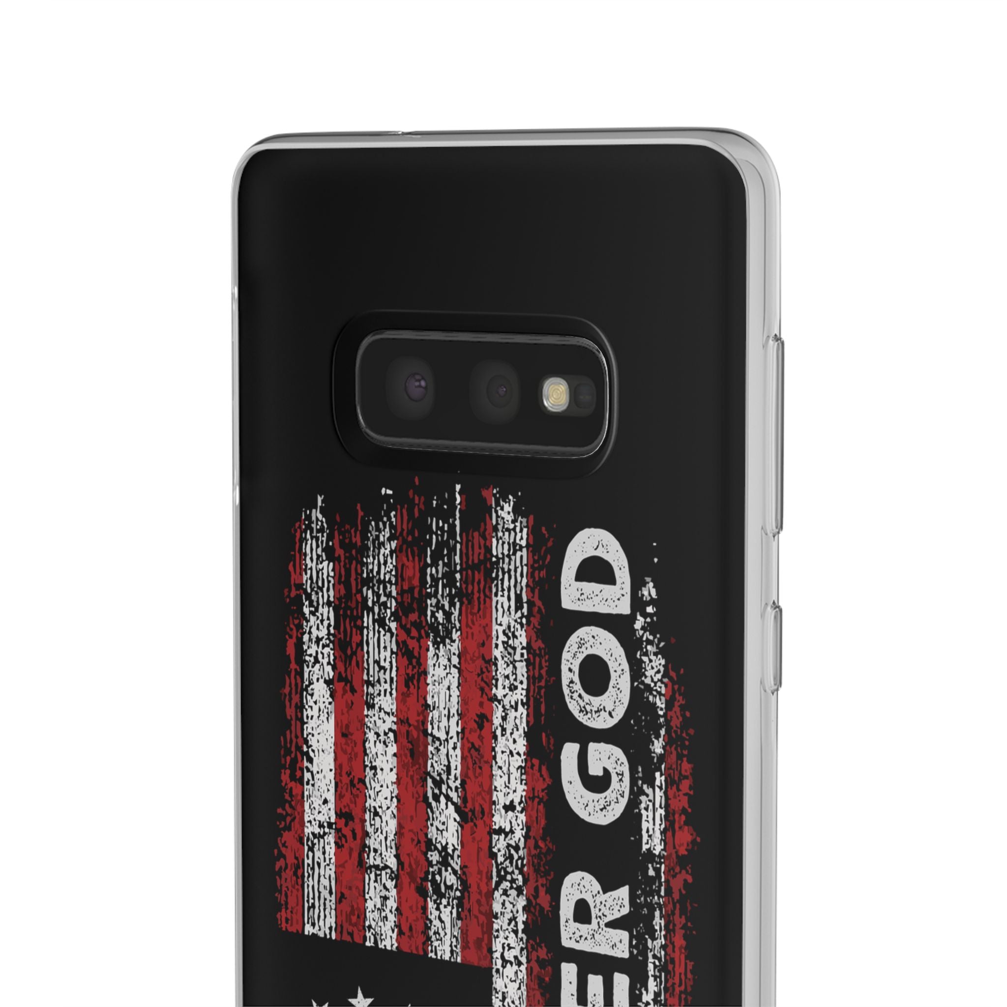 One Nation Under God American Flag - Flexi Case Samsung Galaxy Case