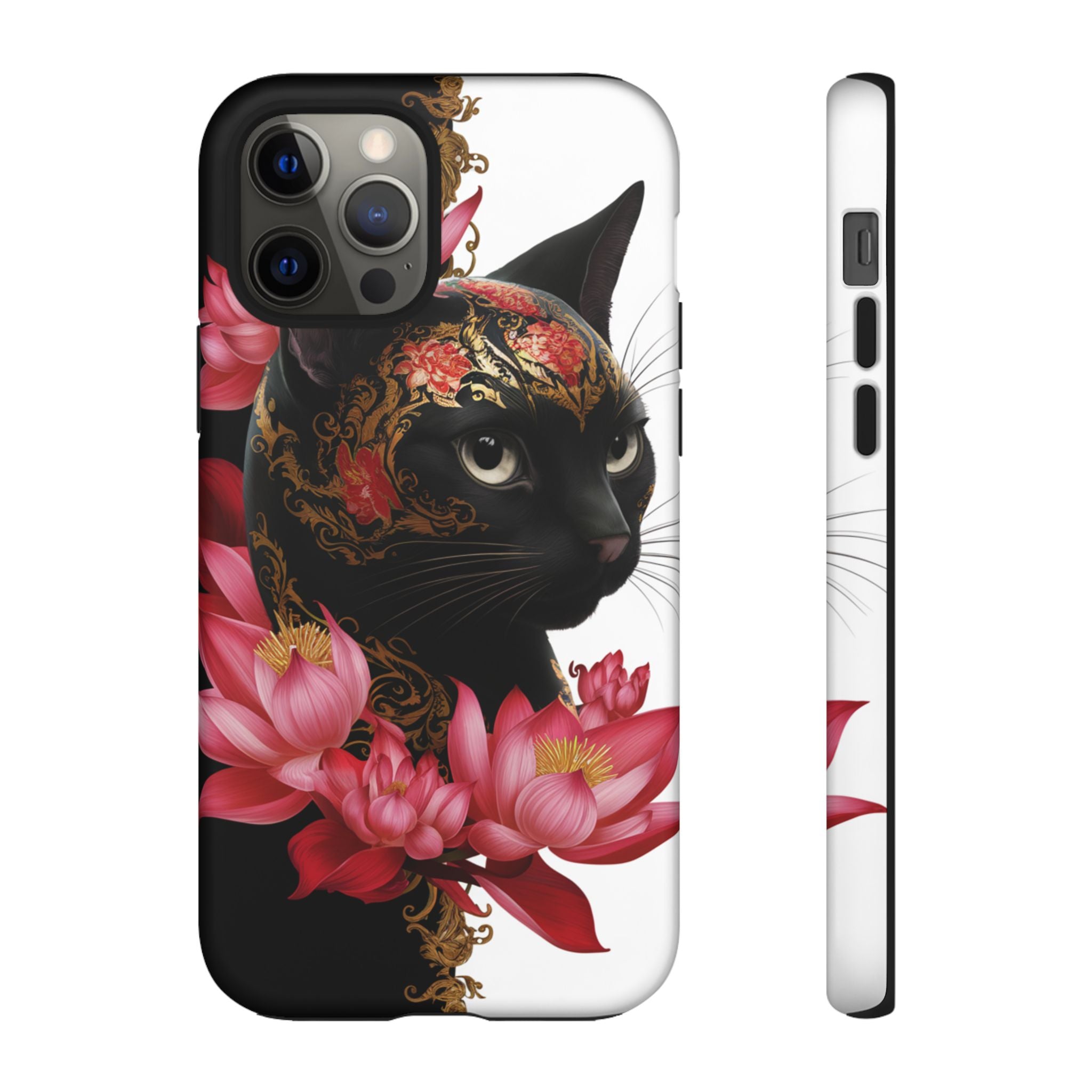 Yin & Yang Mystic Cat - Tough Guard Apple iPhone Case