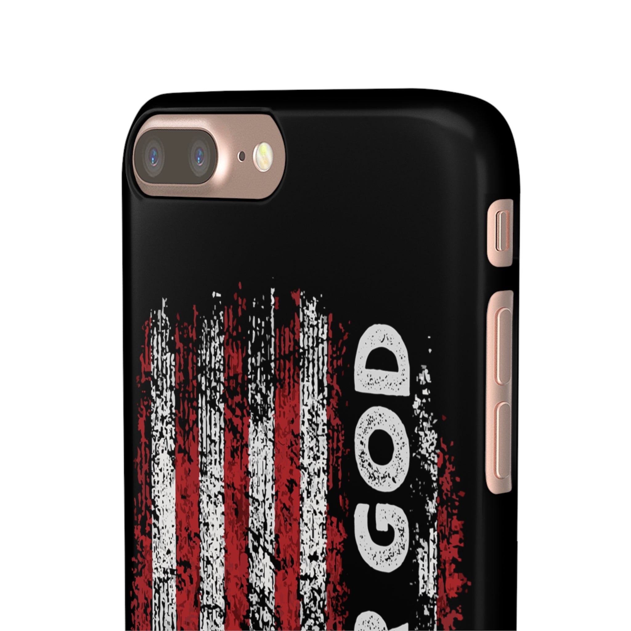 One Nation Under God American Flag - Snap Case Apple iPhone Case
