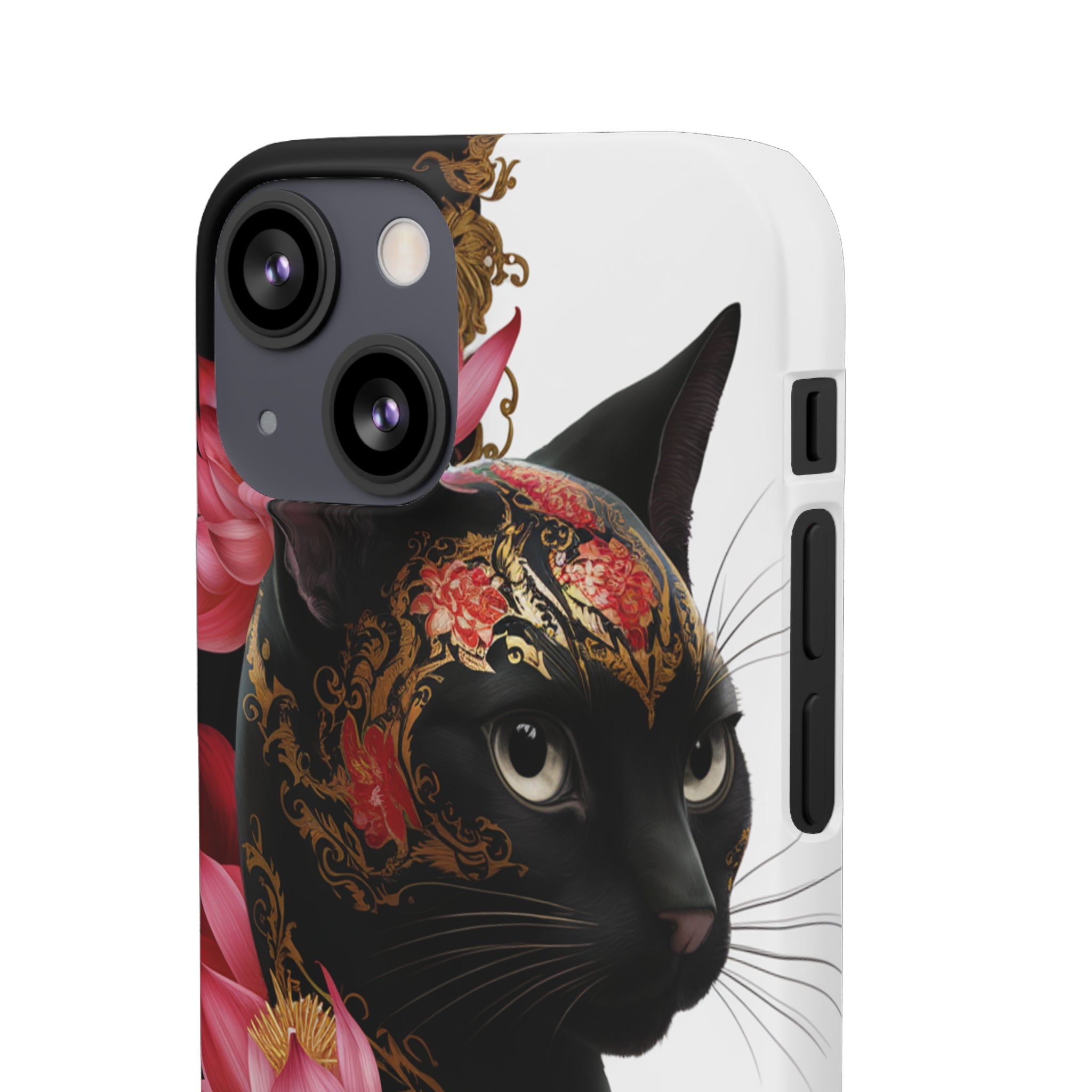 Yin & Yang Mystic Cat - Snap Case Apple iPhone Case