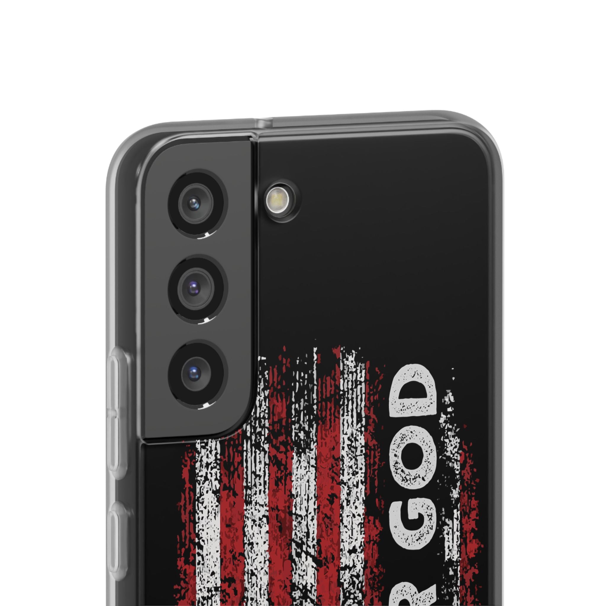 One Nation Under God American Flag - Flexi Case Samsung Galaxy Case