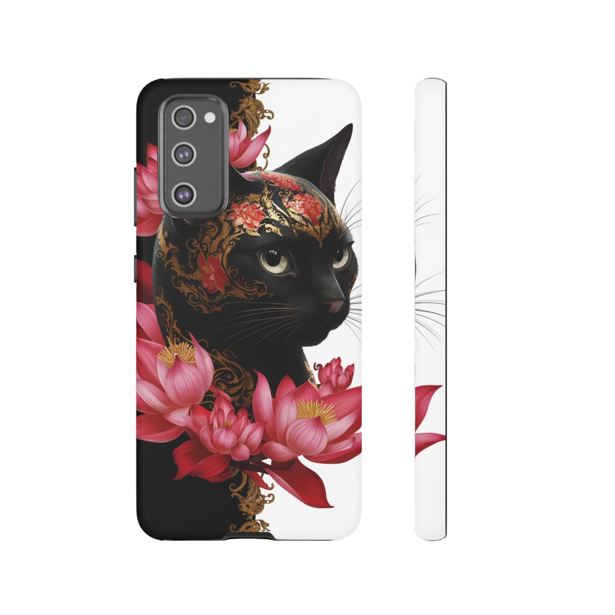 Yin & Yang Mystic Cat - Tough Guard Samsung Galaxy Case