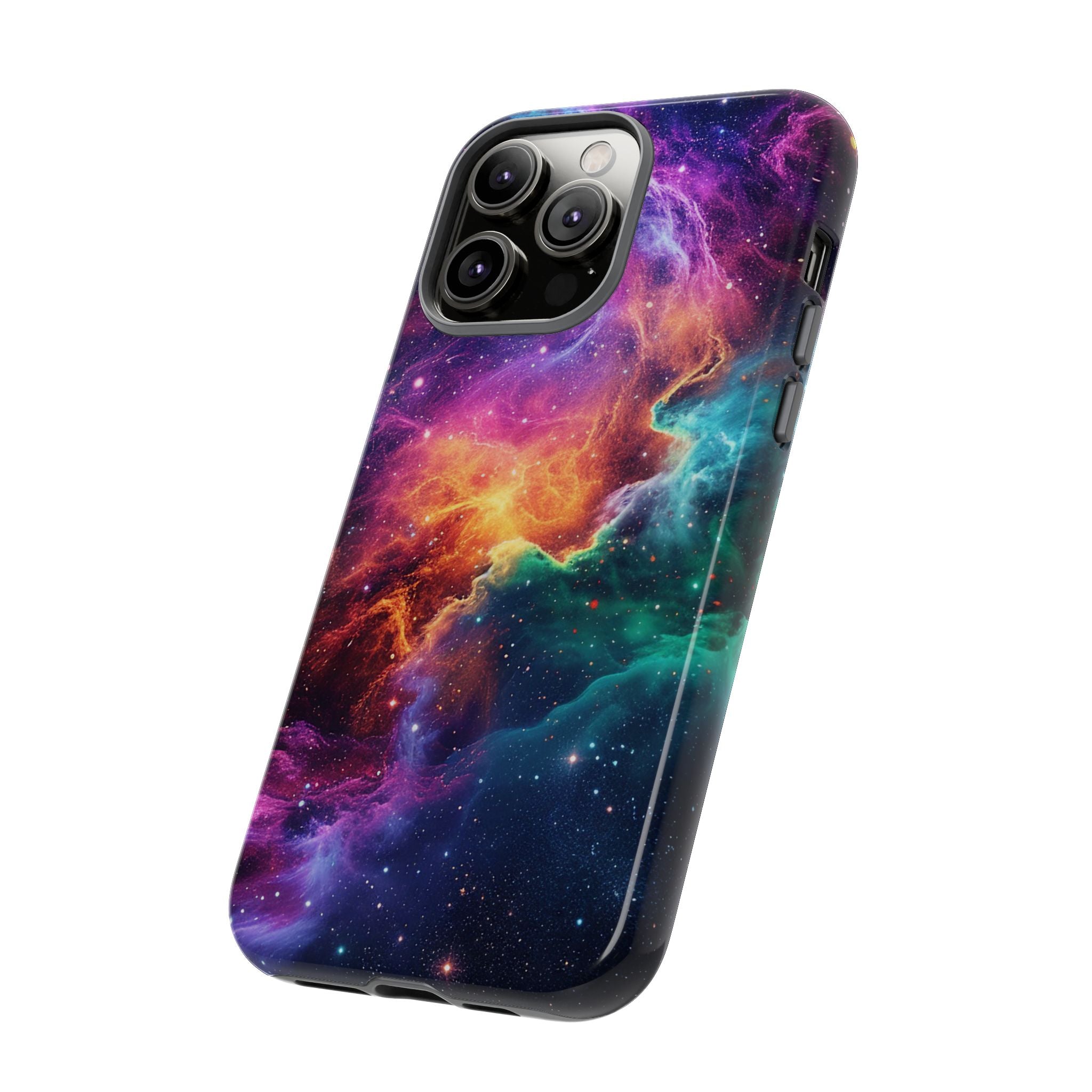 Celestial Aurora Galaxy - Tough Guard Apple iPhone Case