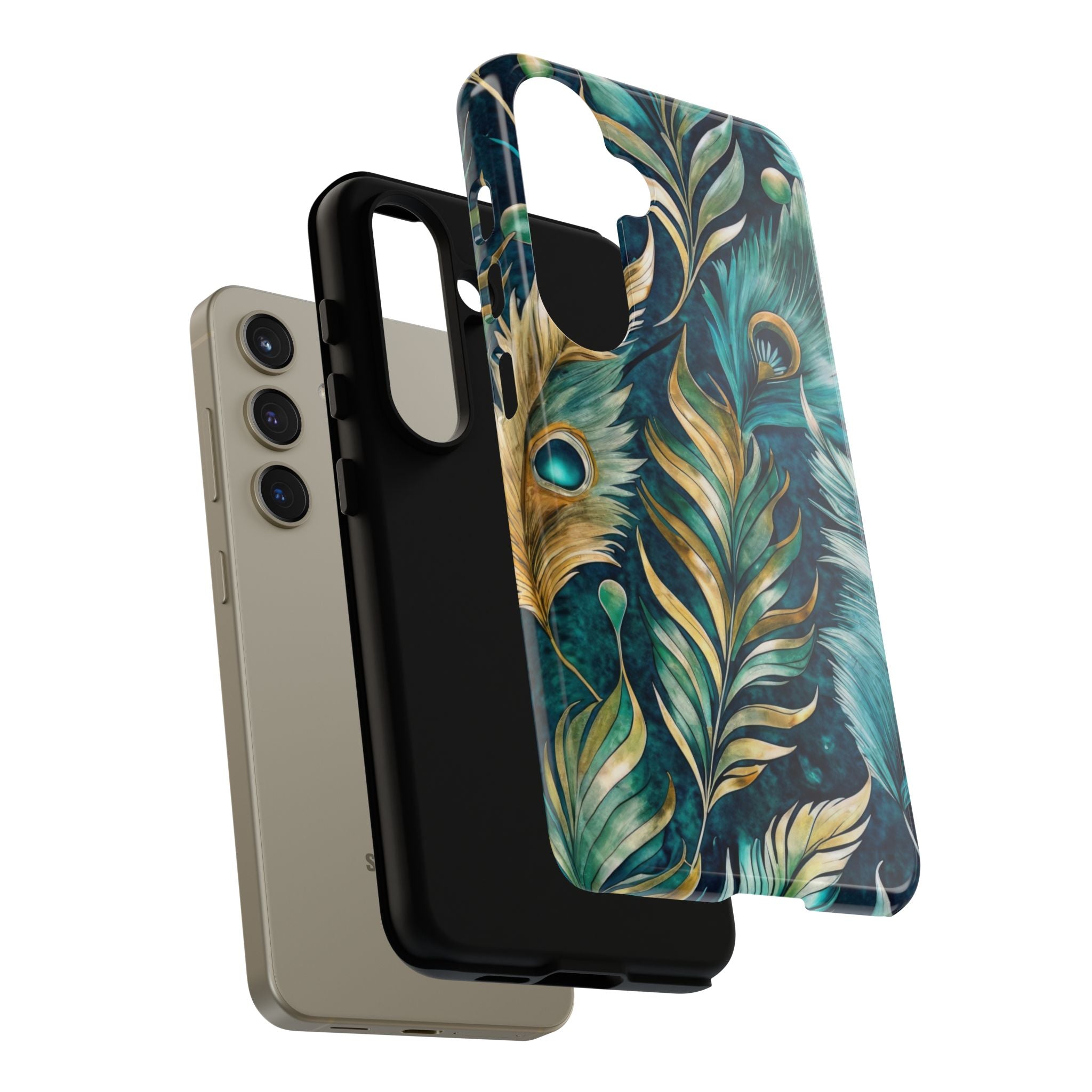Peacock Feathers - Tough Guard Samsung Galaxy Case