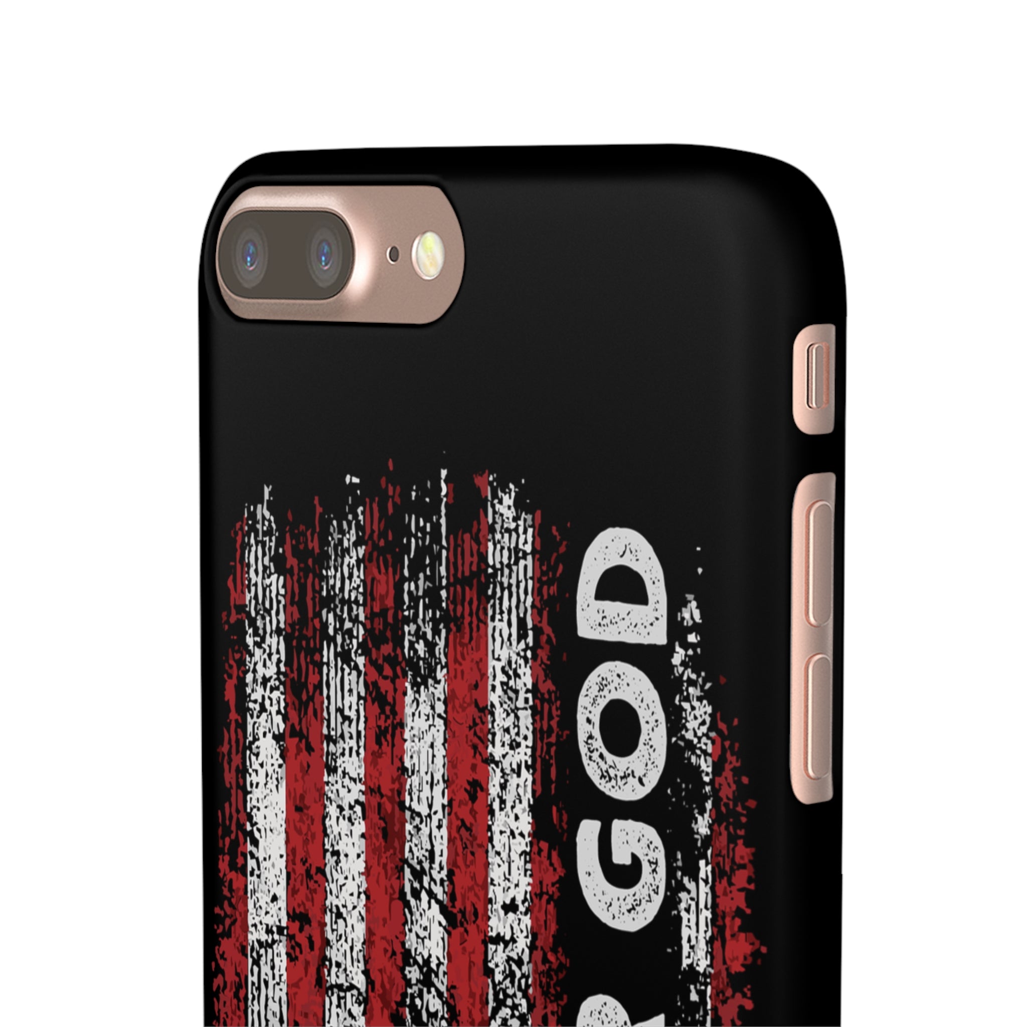 One Nation Under God American Flag - Snap Case Apple iPhone Case
