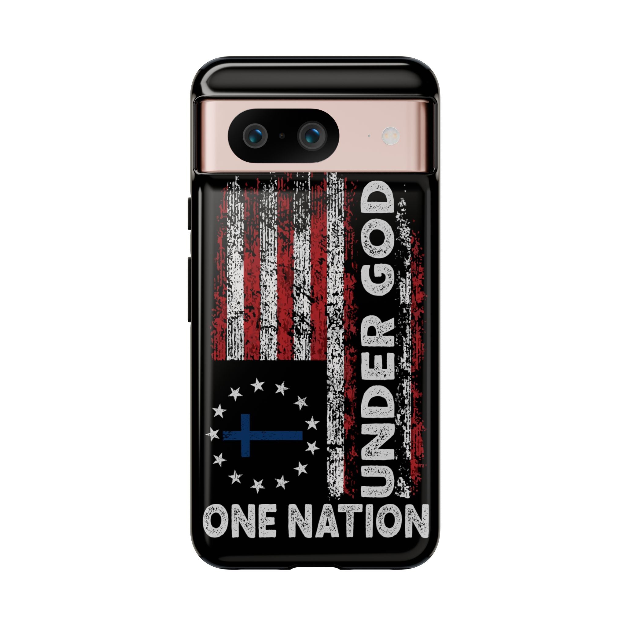 One Nation Under God American Flag - Tough Guard Google Pixel Case