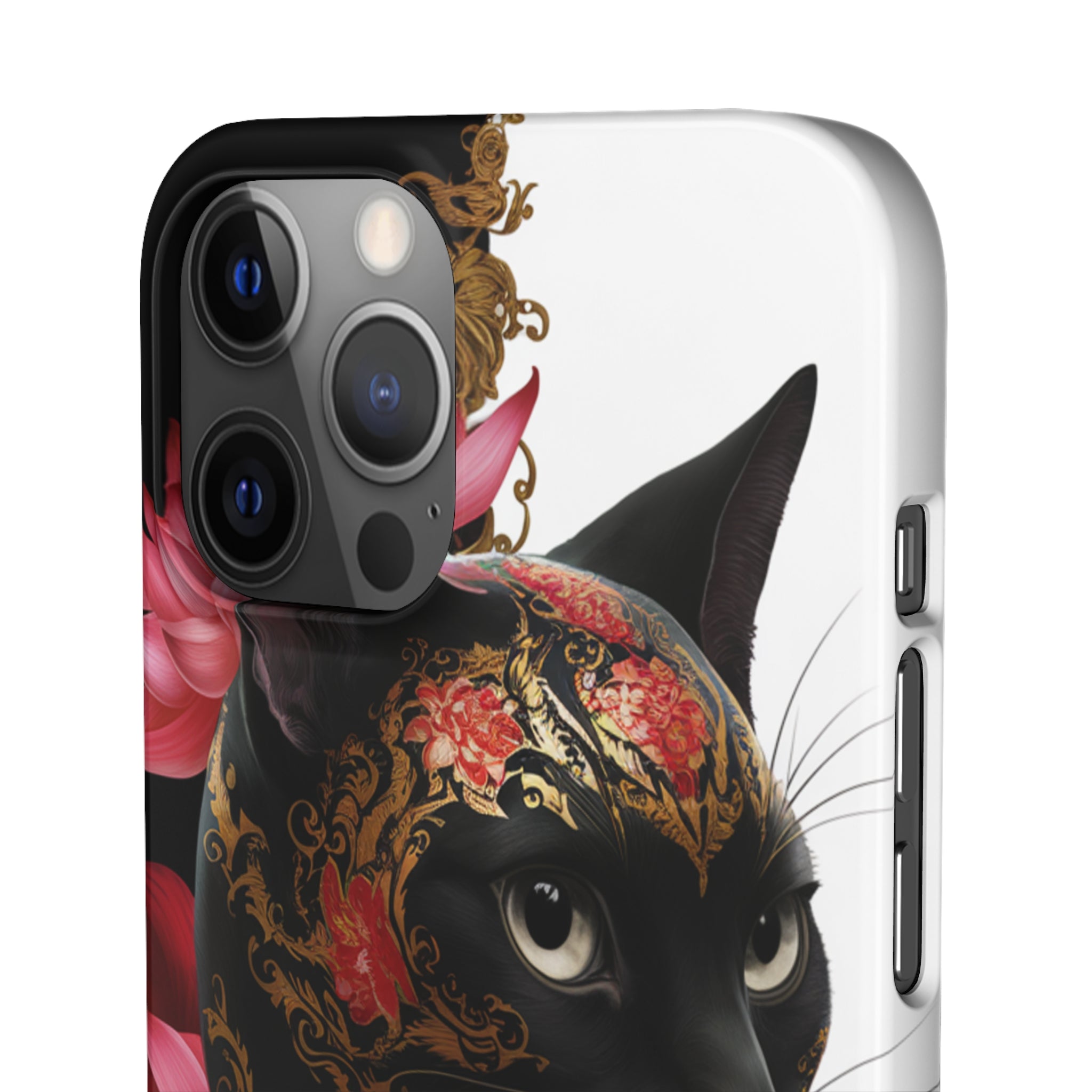 Yin & Yang Mystic Cat - Snap Case Apple iPhone Case