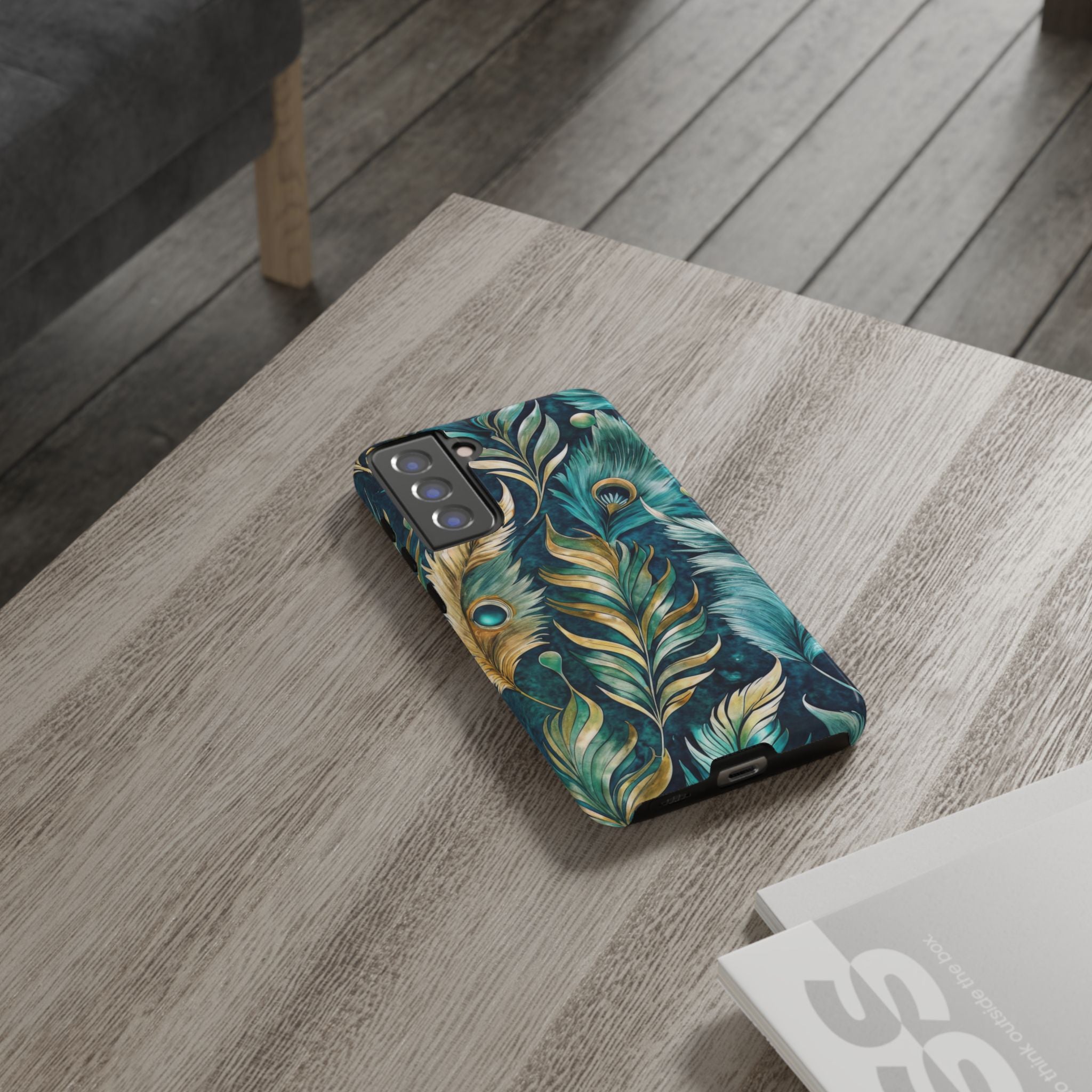 Peacock Feathers - Tough Guard Samsung Galaxy Case
