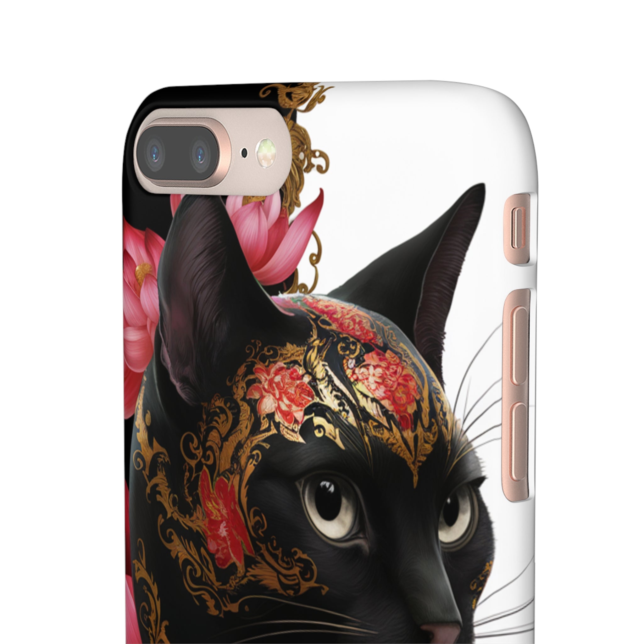 Yin & Yang Mystic Cat - Snap Case Apple iPhone Case
