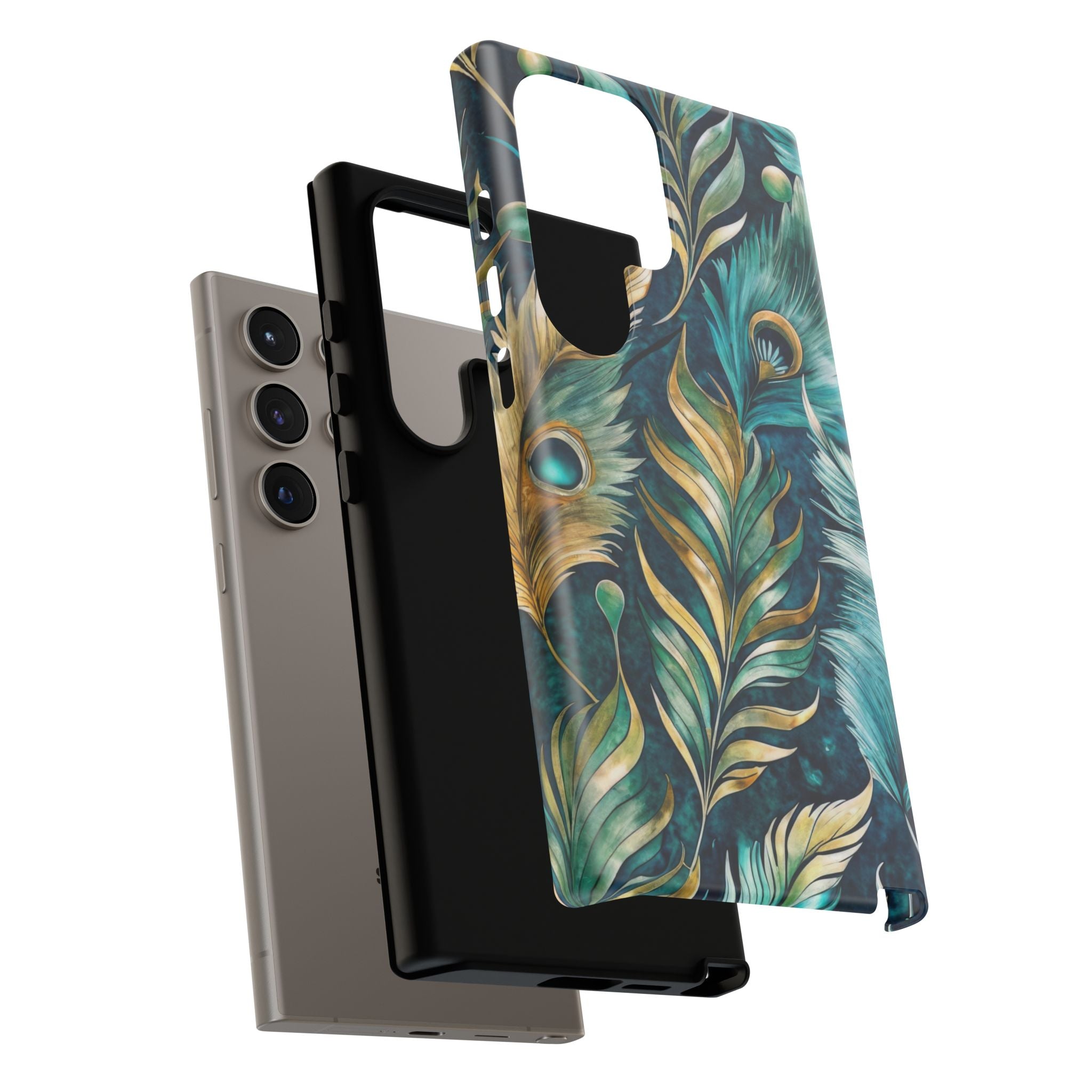 Peacock Feathers - Tough Guard Samsung Galaxy Case
