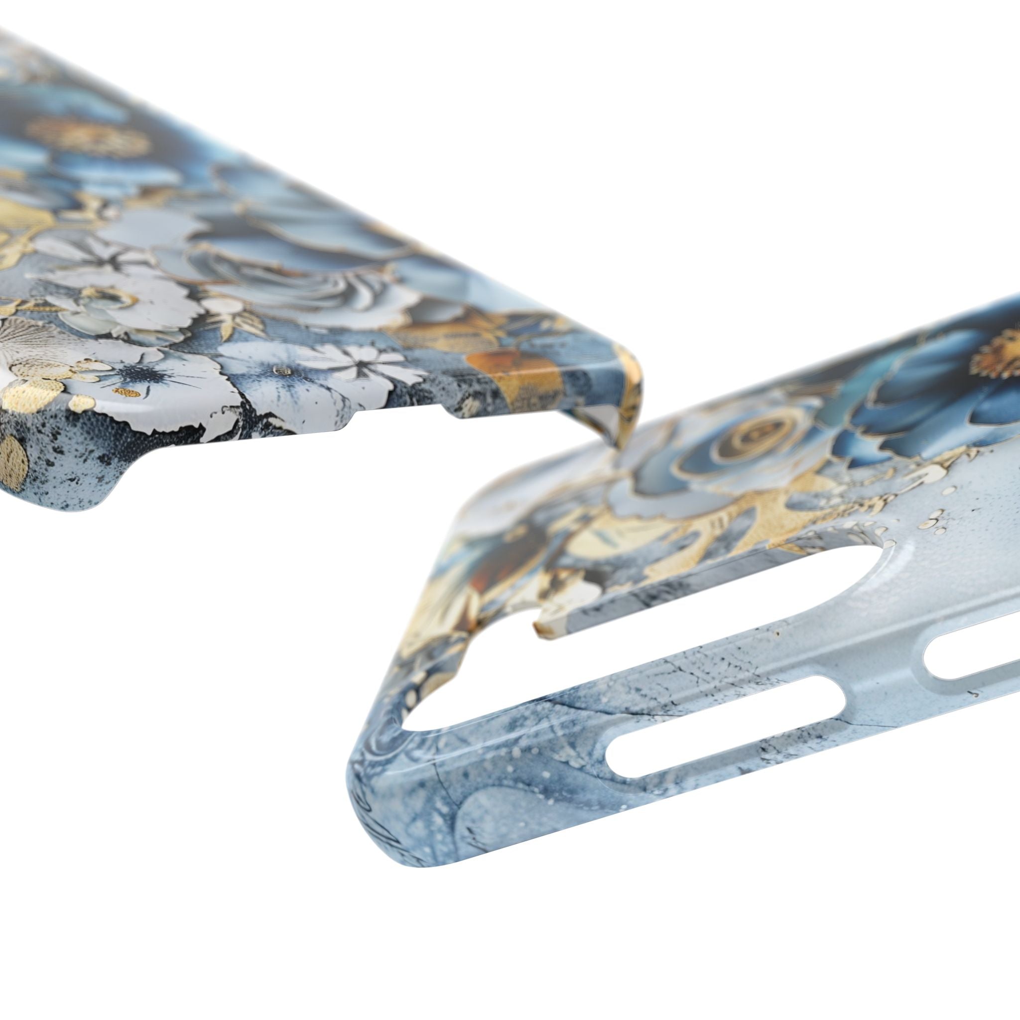 Blooming Blue Floral Bouquet - Slim Guard Samsung Galaxy Case