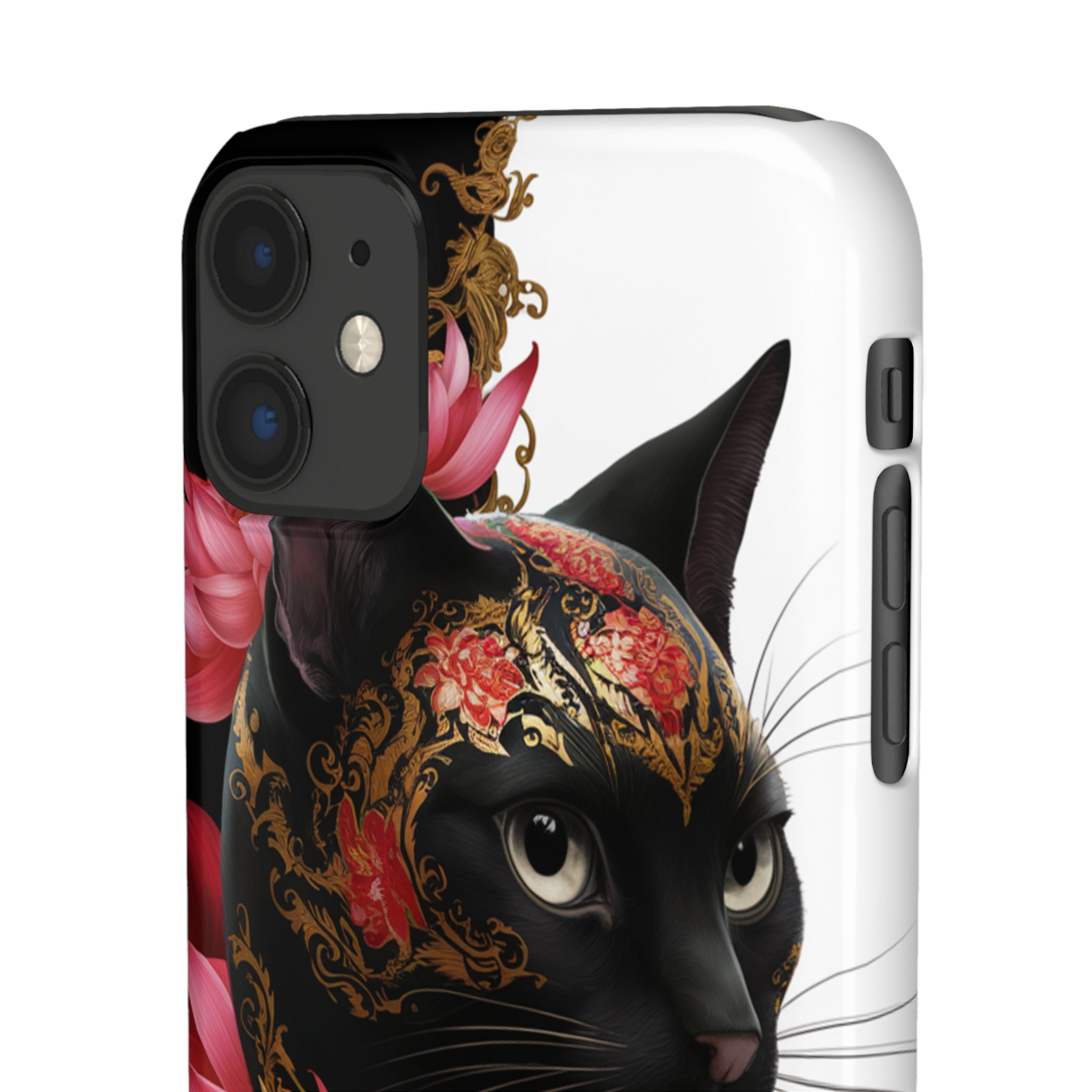 Yin & Yang Mystic Cat - Snap Case Apple iPhone Case