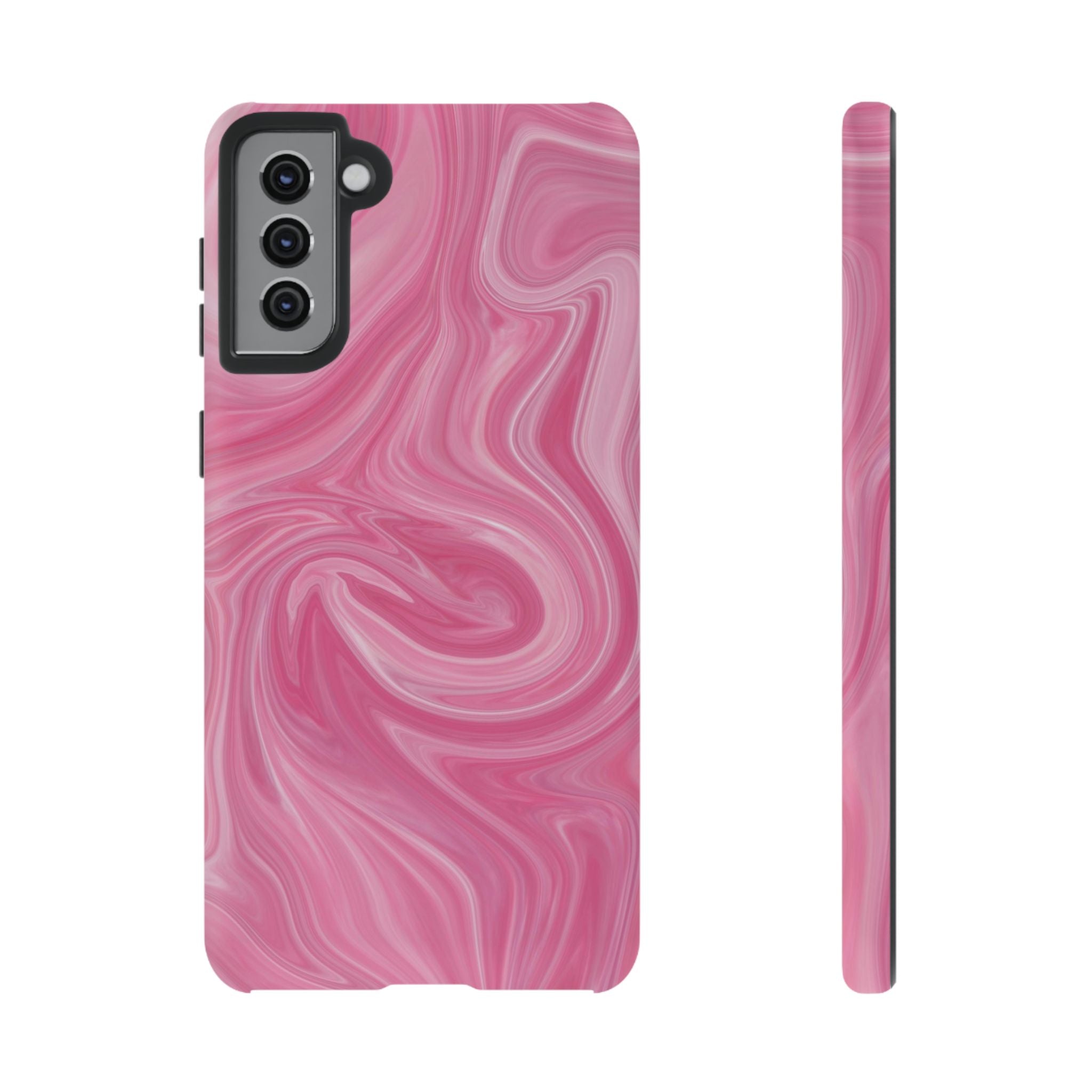 Pink Blush Marble - Tough Guard Samsung Galaxy Case