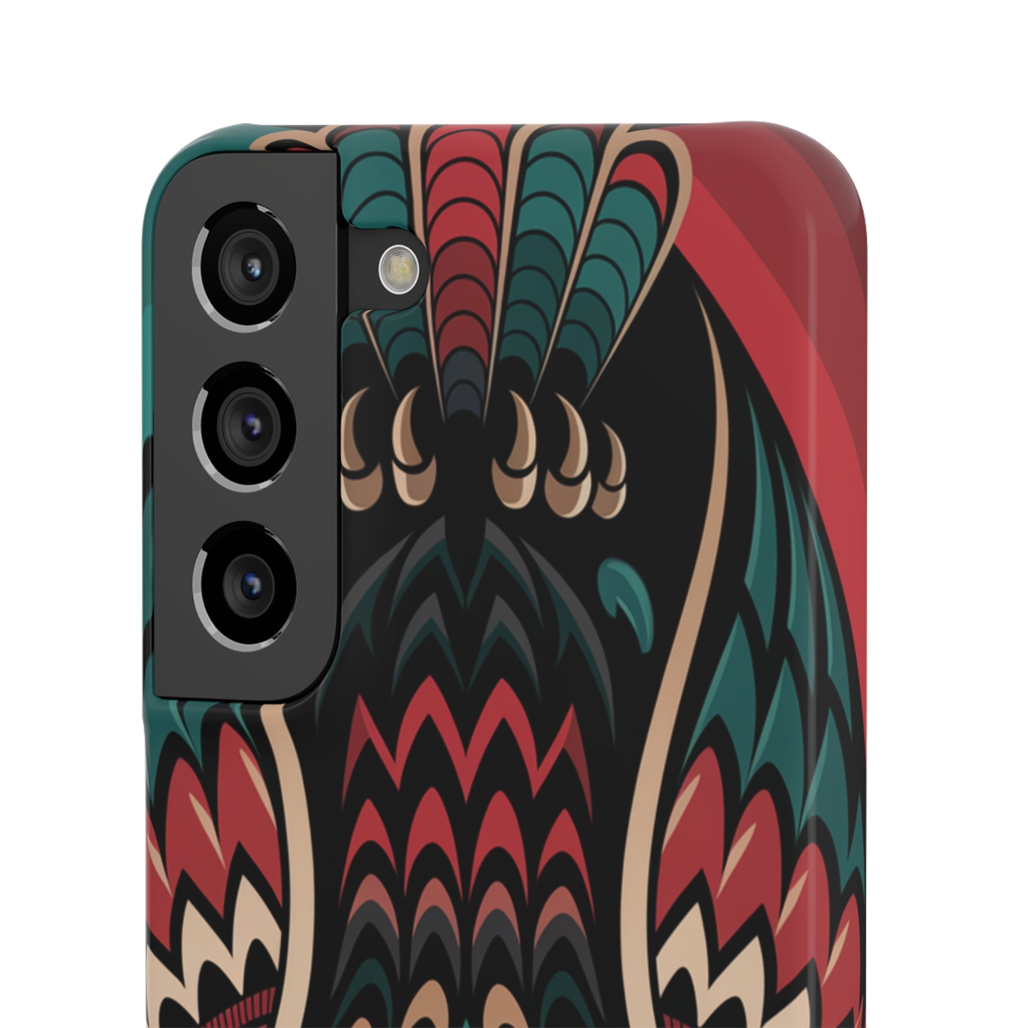 Majestic Haida Native American Owl - Snap Case Samsung Galaxy Case