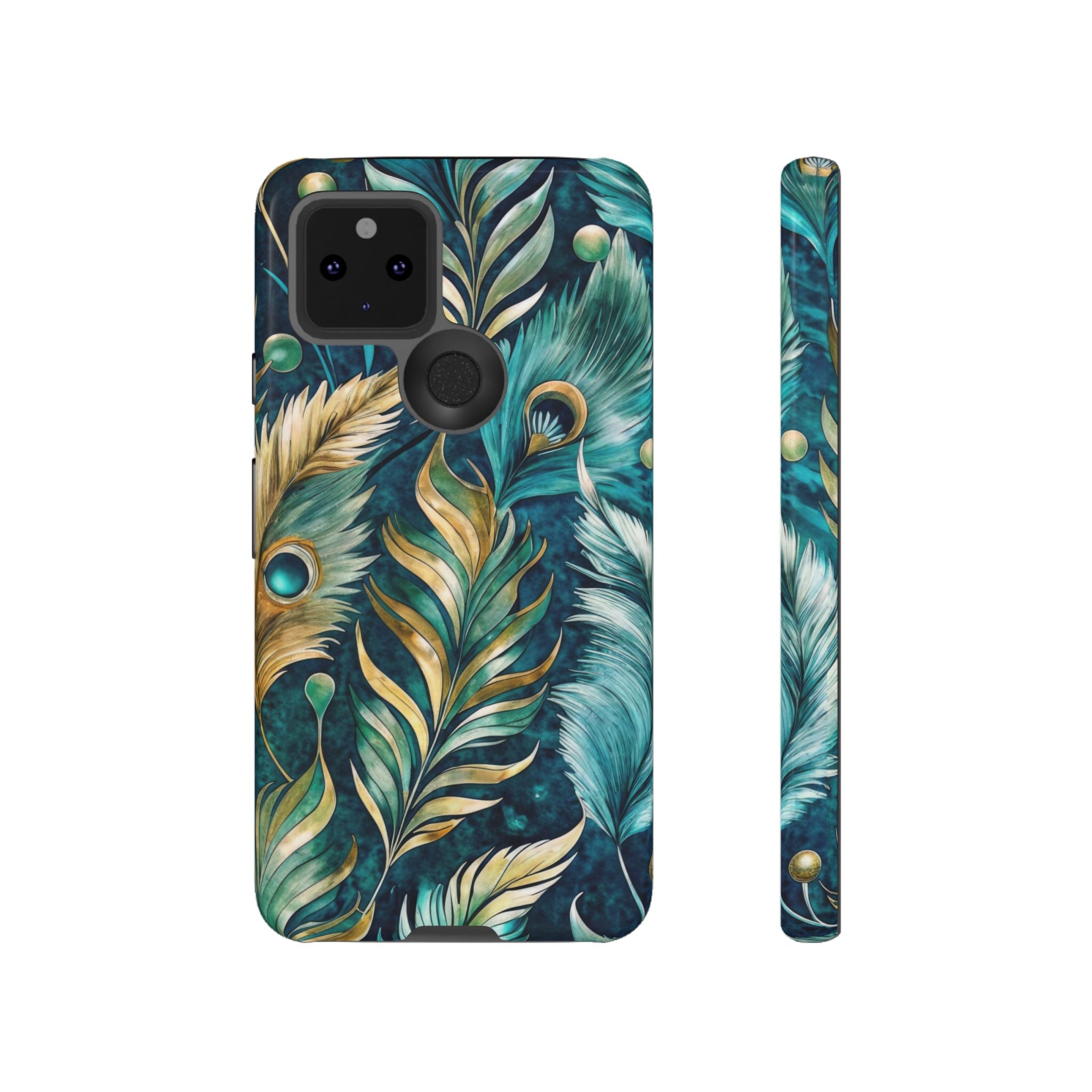 Peacock Feathers - Tough Guard Google Pixel Case
