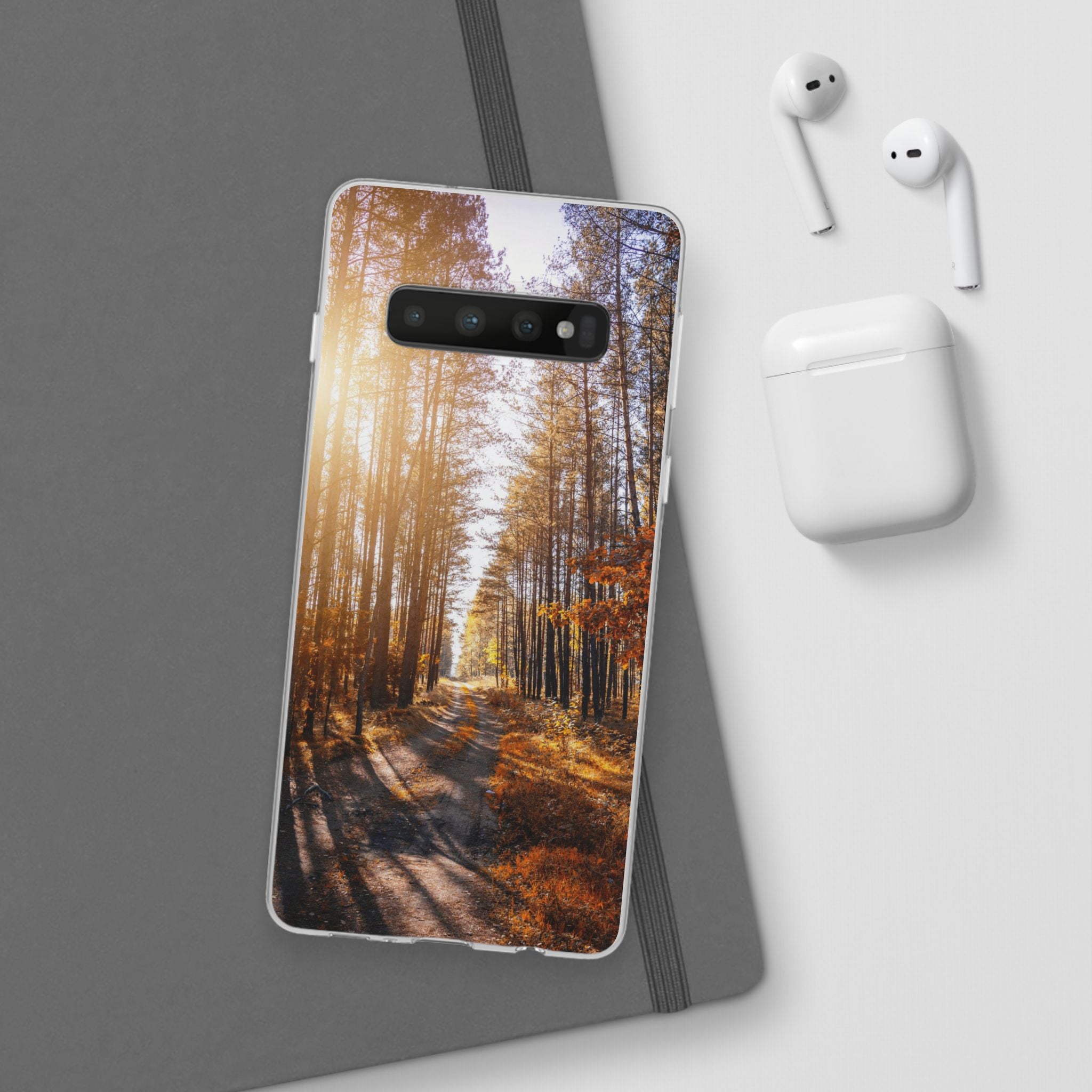 Autumn Forest Way Flexi Case - Samsung Galaxy