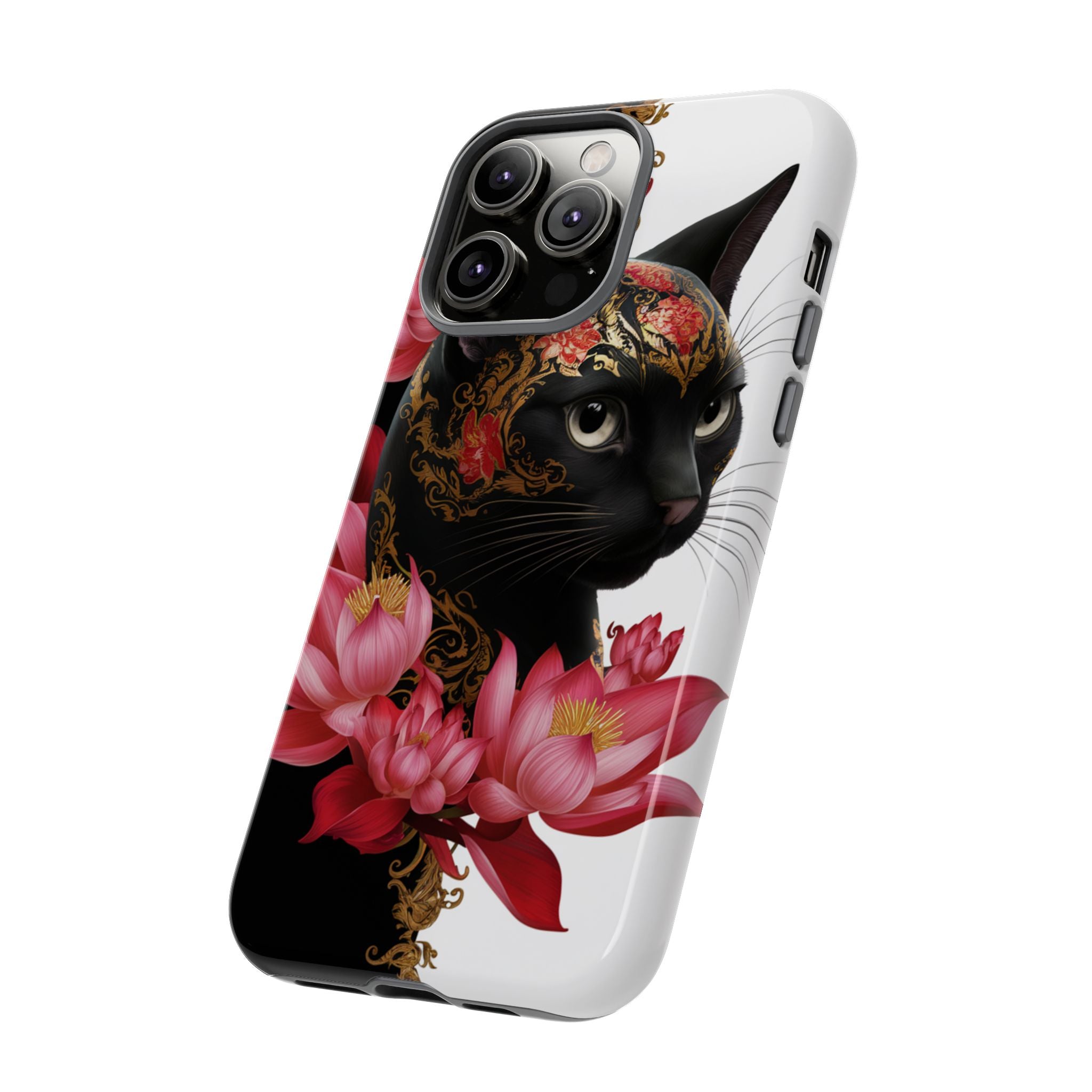 Yin & Yang Mystic Cat - Tough Guard Apple iPhone Case