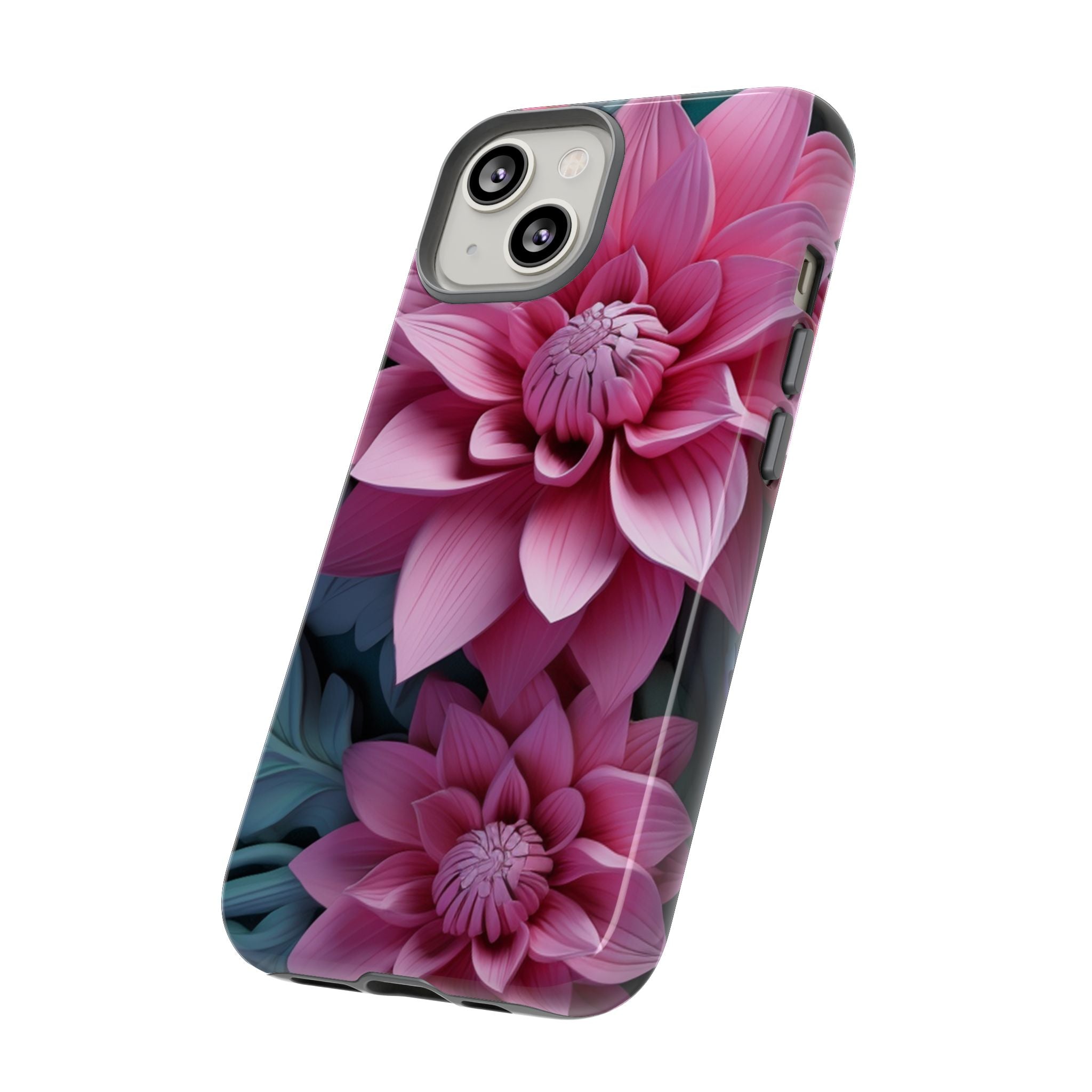 Tropical Pink Flower - Tough Guard Apple iPhone Case