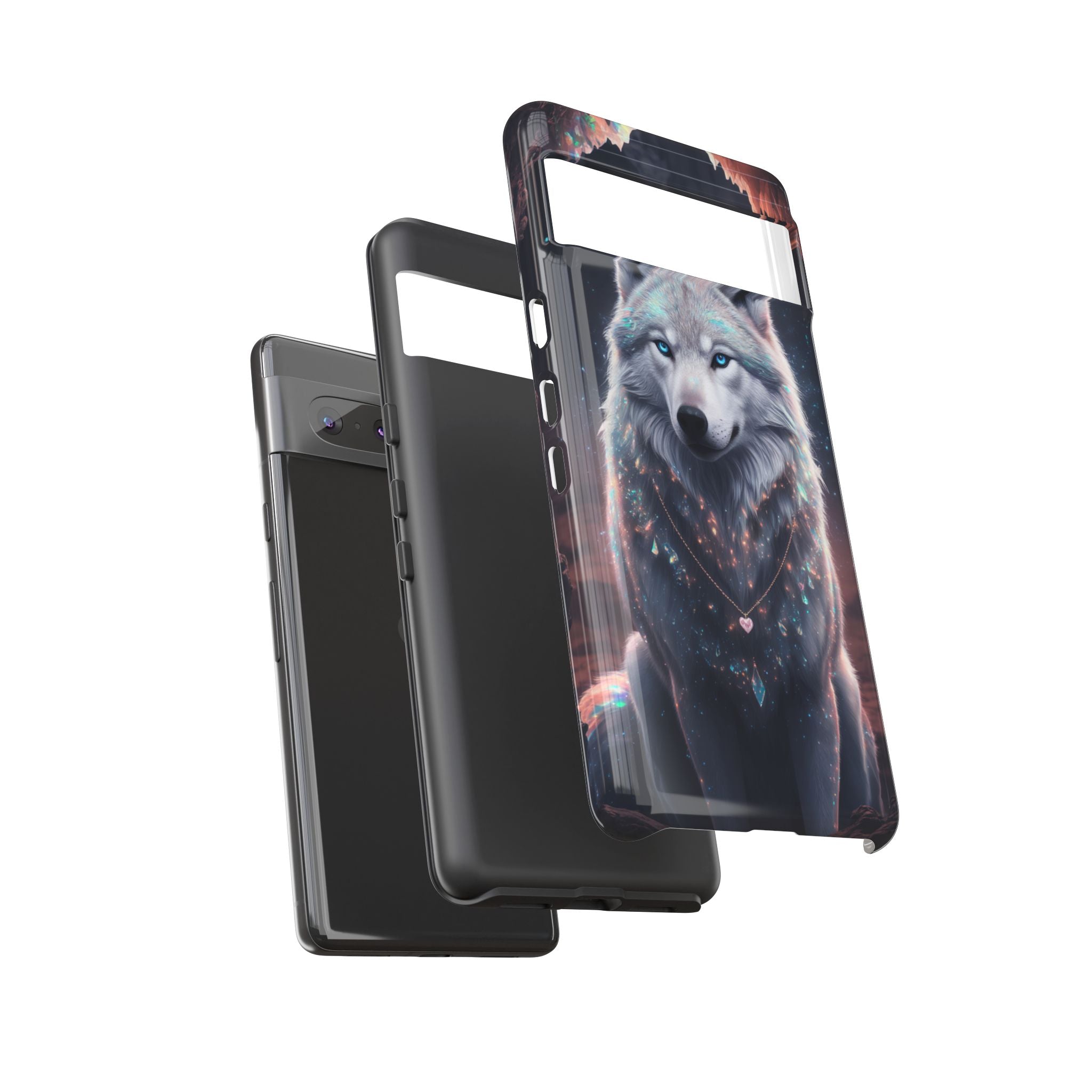 Majestic Guardian Wolf - Tough Guard Google Pixel Case