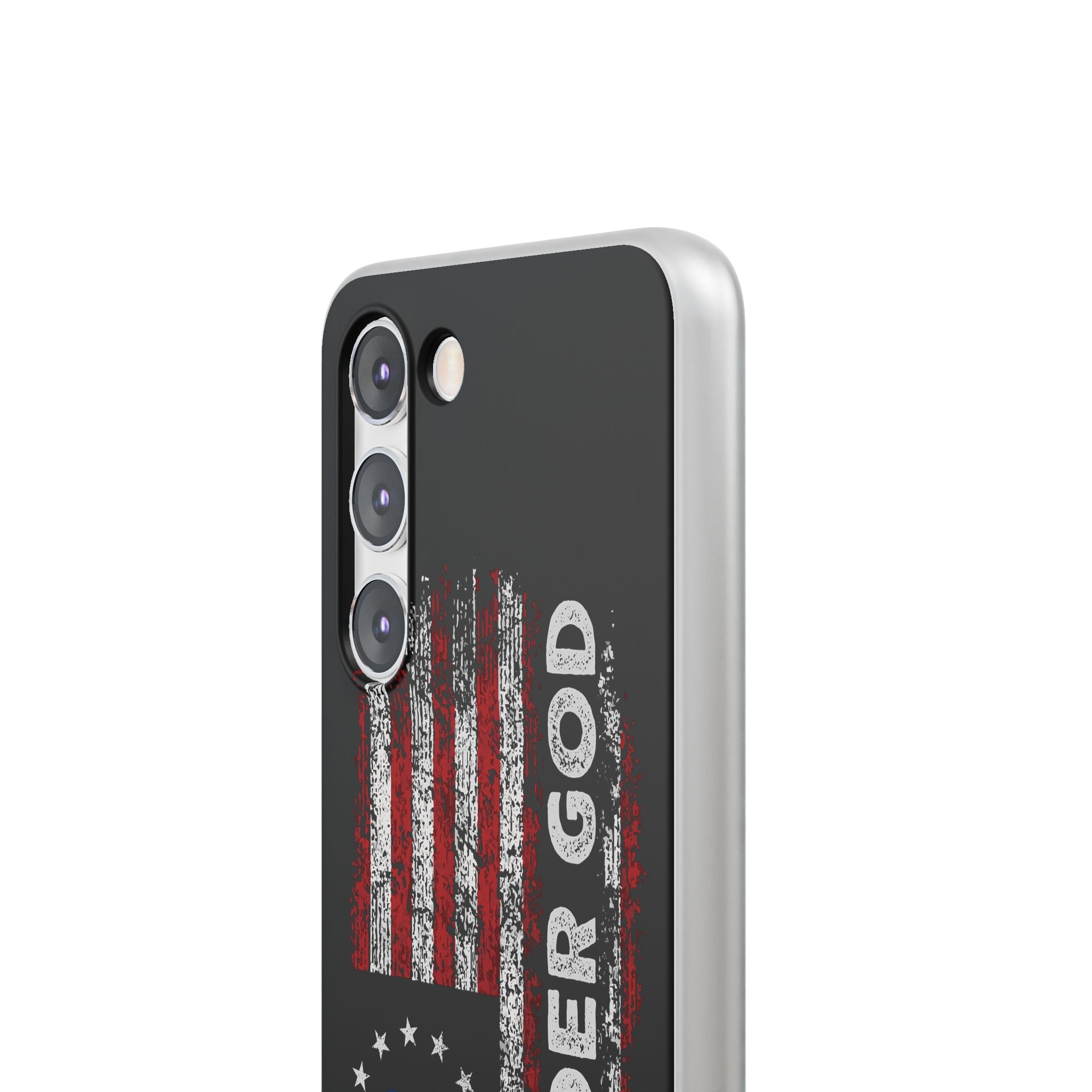 One Nation Under God American Flag - Flexi Case Samsung Galaxy Case
