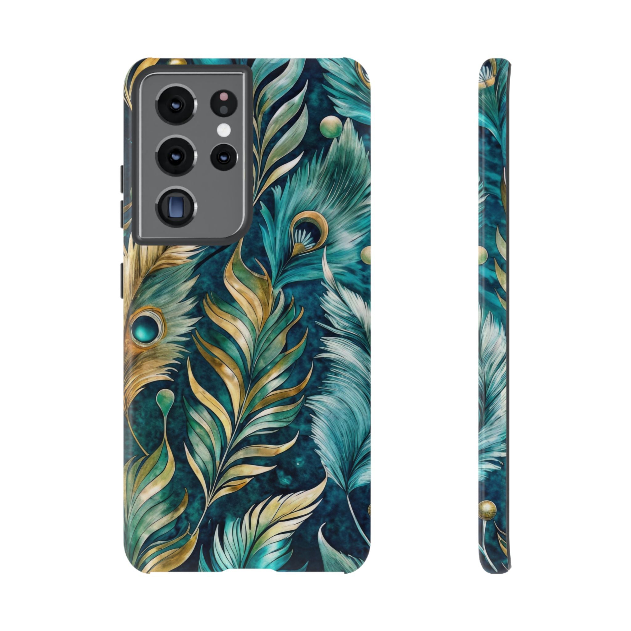 Peacock Feathers - Tough Guard Samsung Galaxy Case