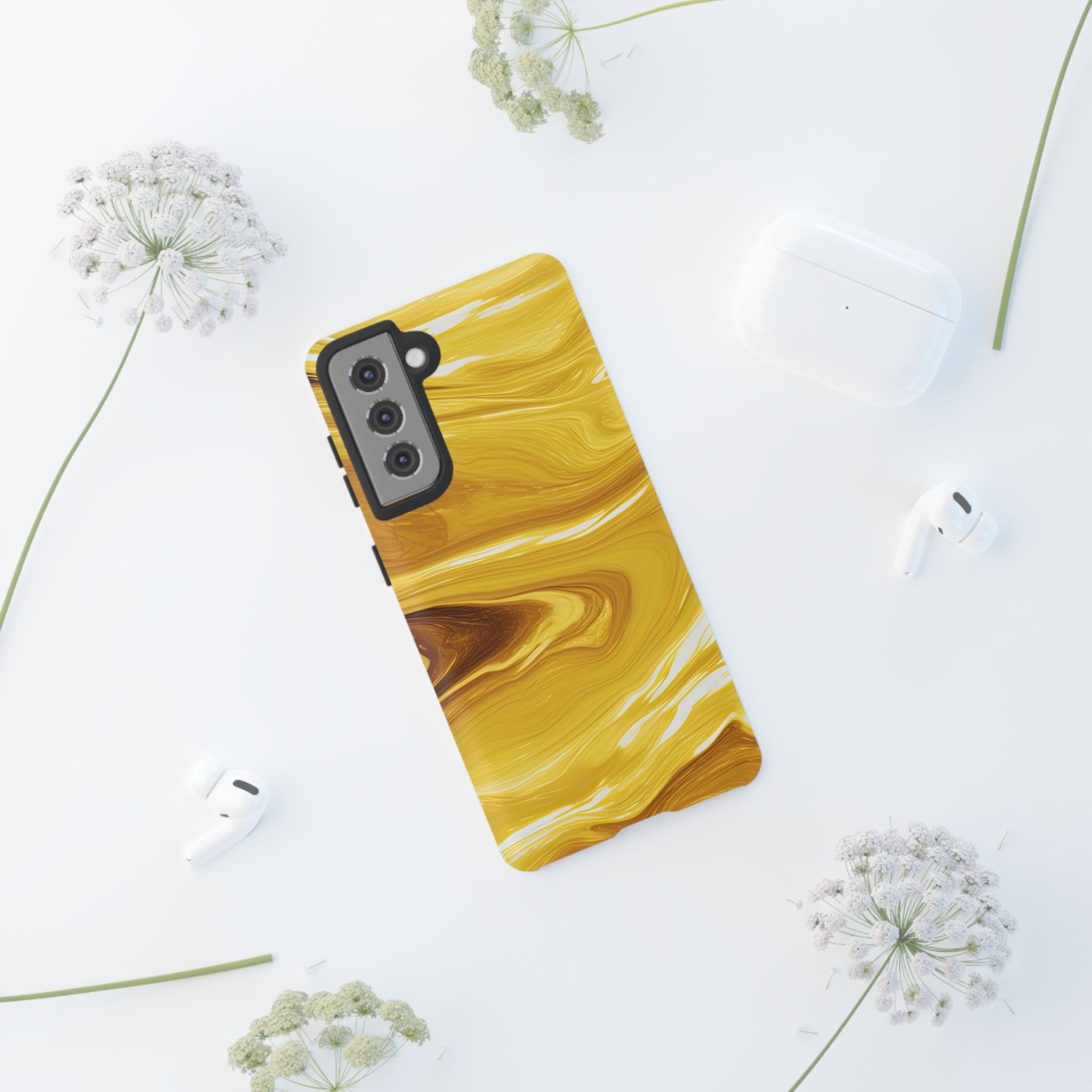 Golden Veil Marble - Tough Guard Samsung Galaxy Case