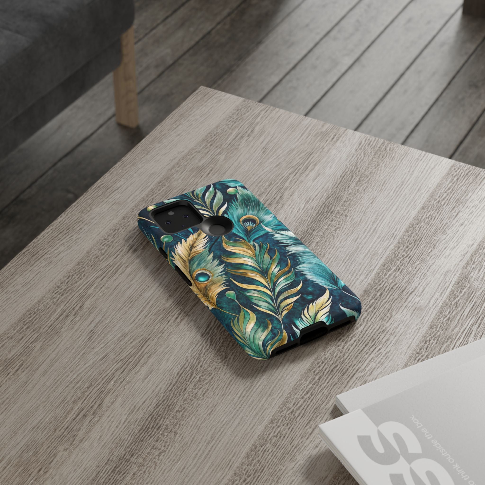 Peacock Feathers - Tough Guard Google Pixel Case