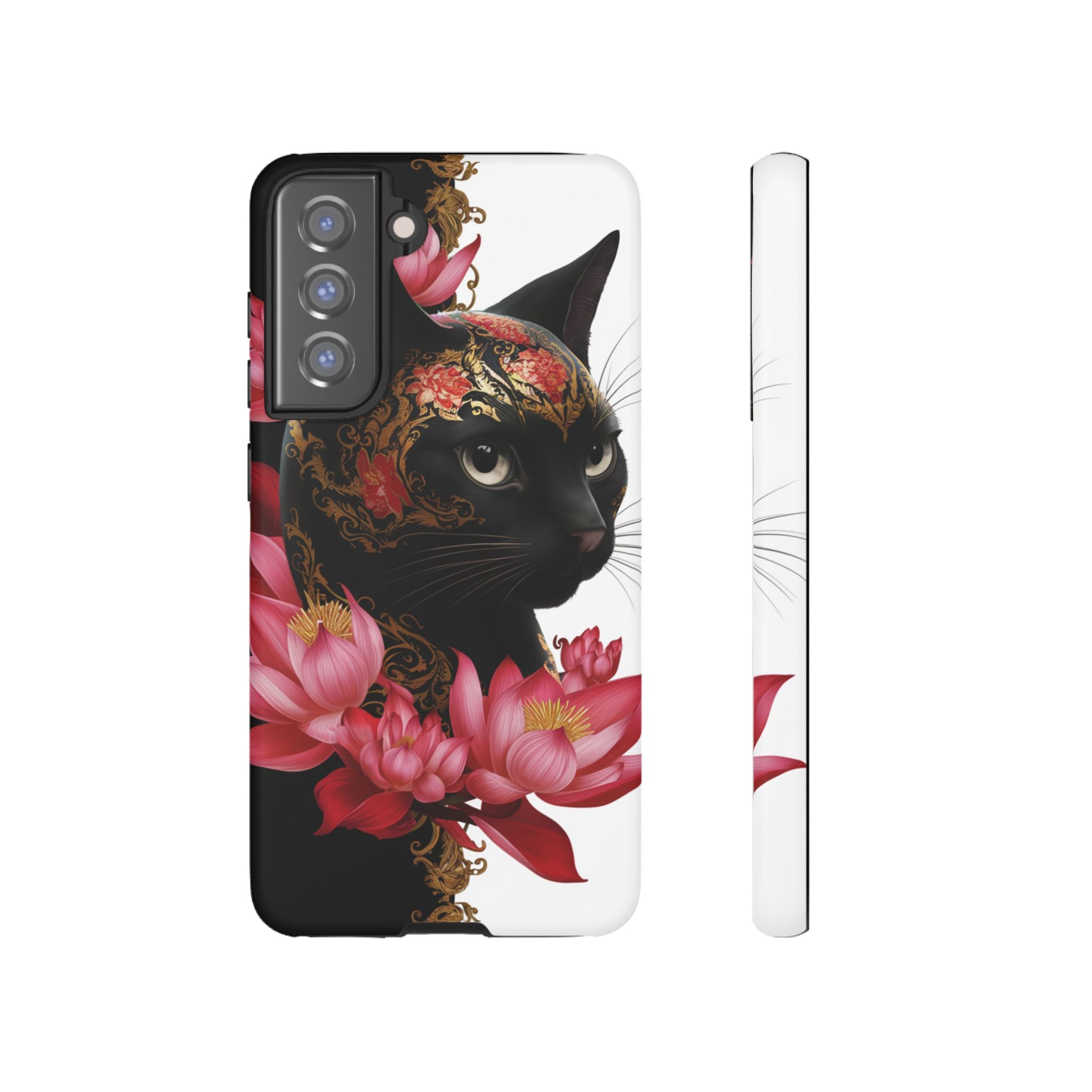Yin & Yang Mystic Cat - Tough Guard Samsung Galaxy Case