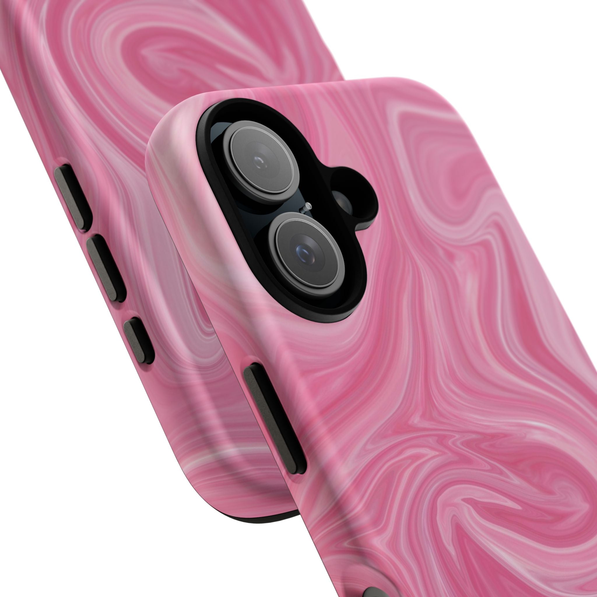 Pink Blush Marble - Tough Guard Apple iPhone Case