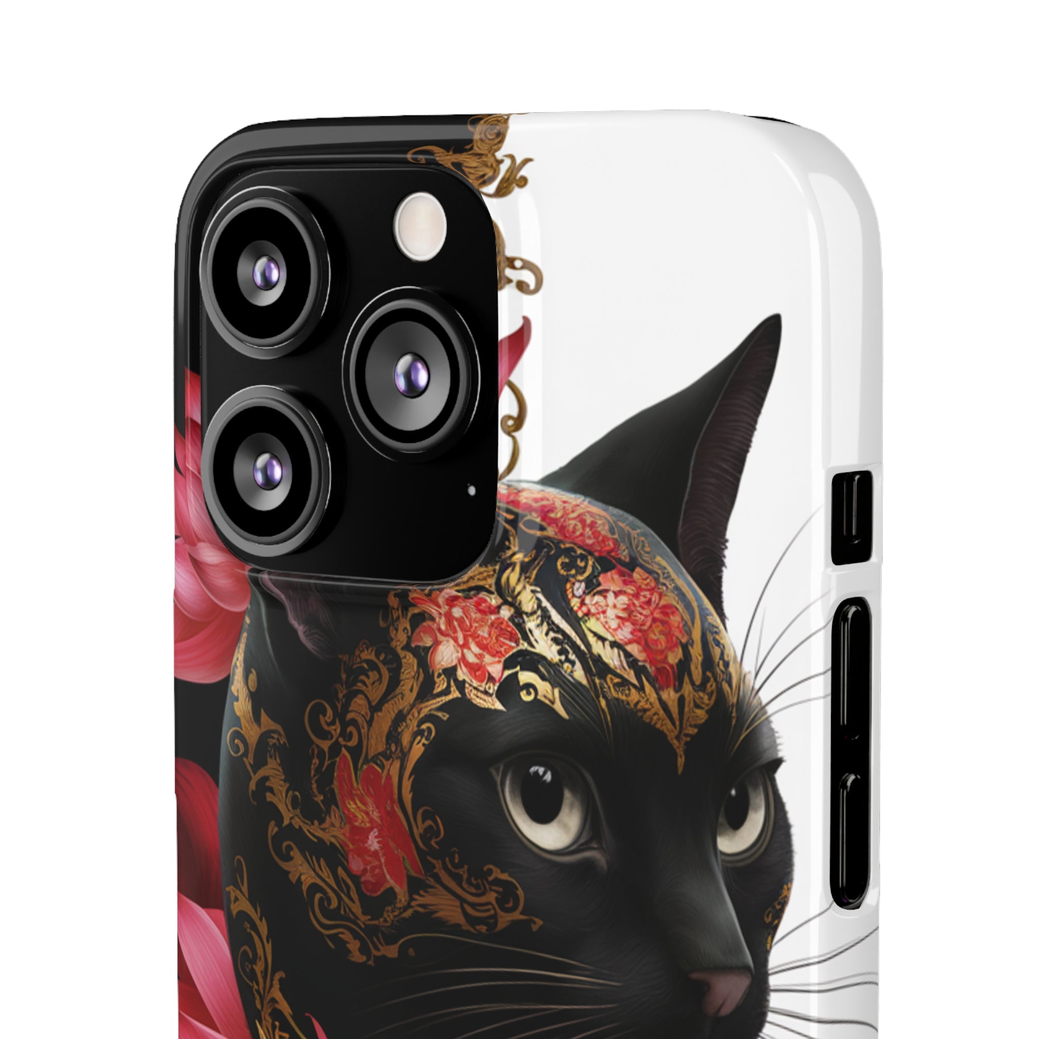 Yin & Yang Mystic Cat - Snap Case Apple iPhone Case