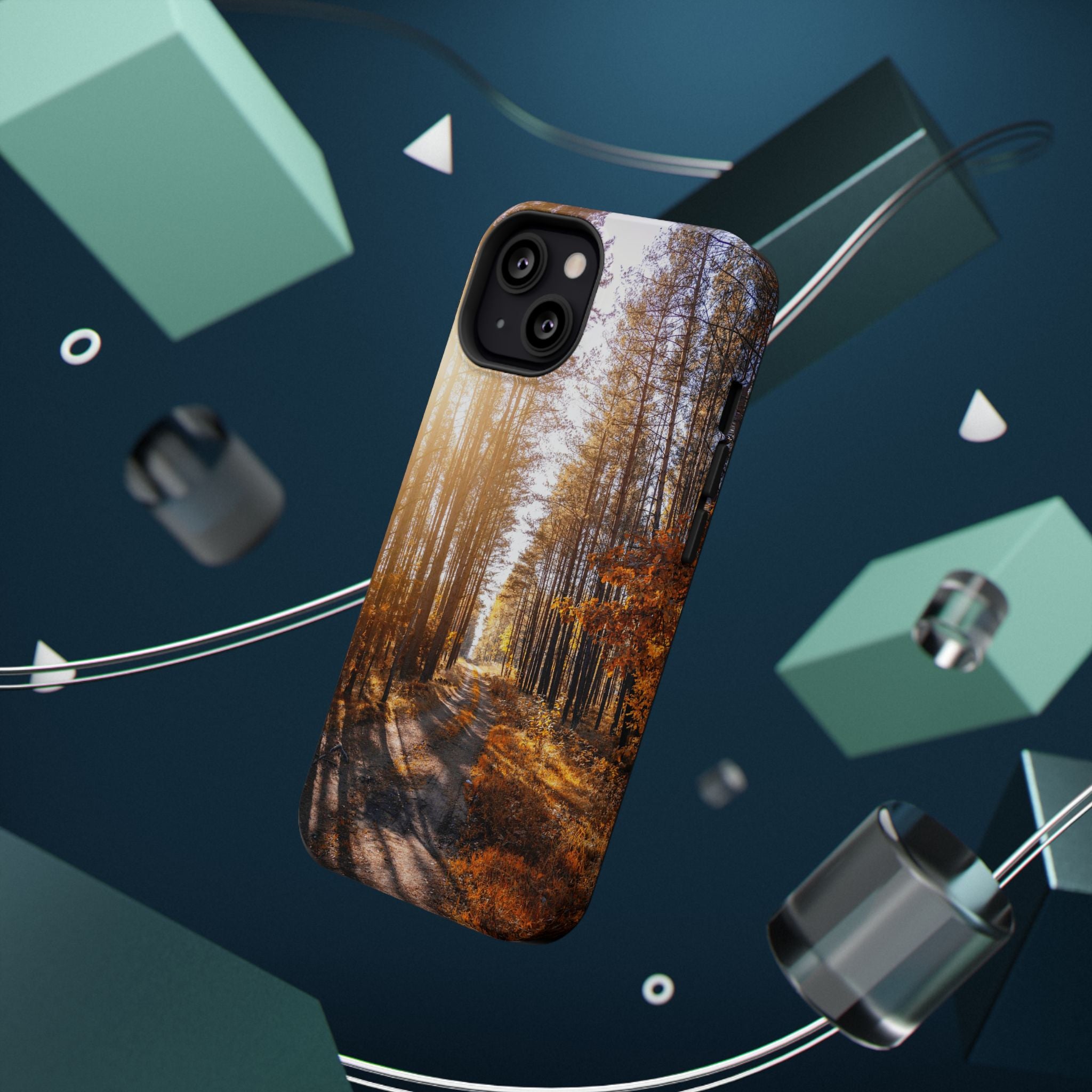 Autumn Forest Way - Impact Guard Apple iPhone Case