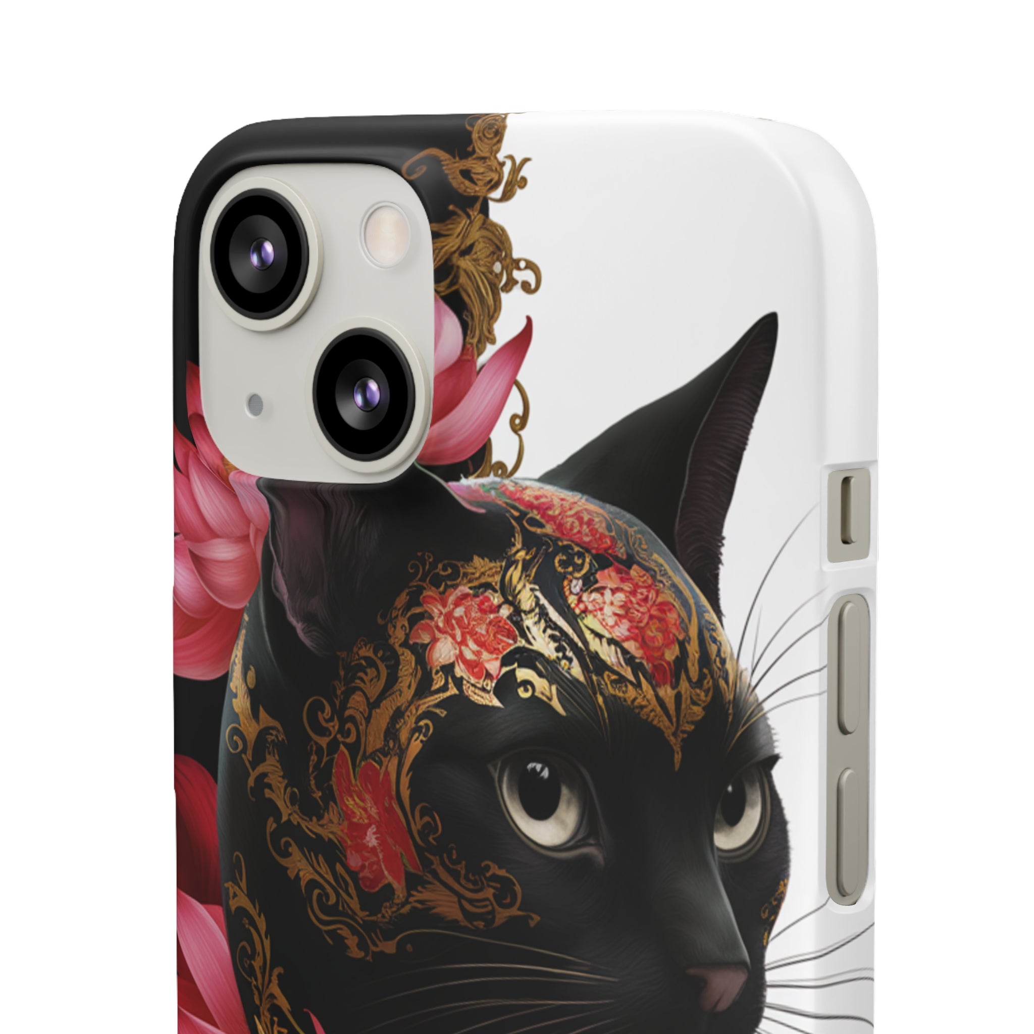Yin & Yang Mystic Cat - Snap Case Apple iPhone Case