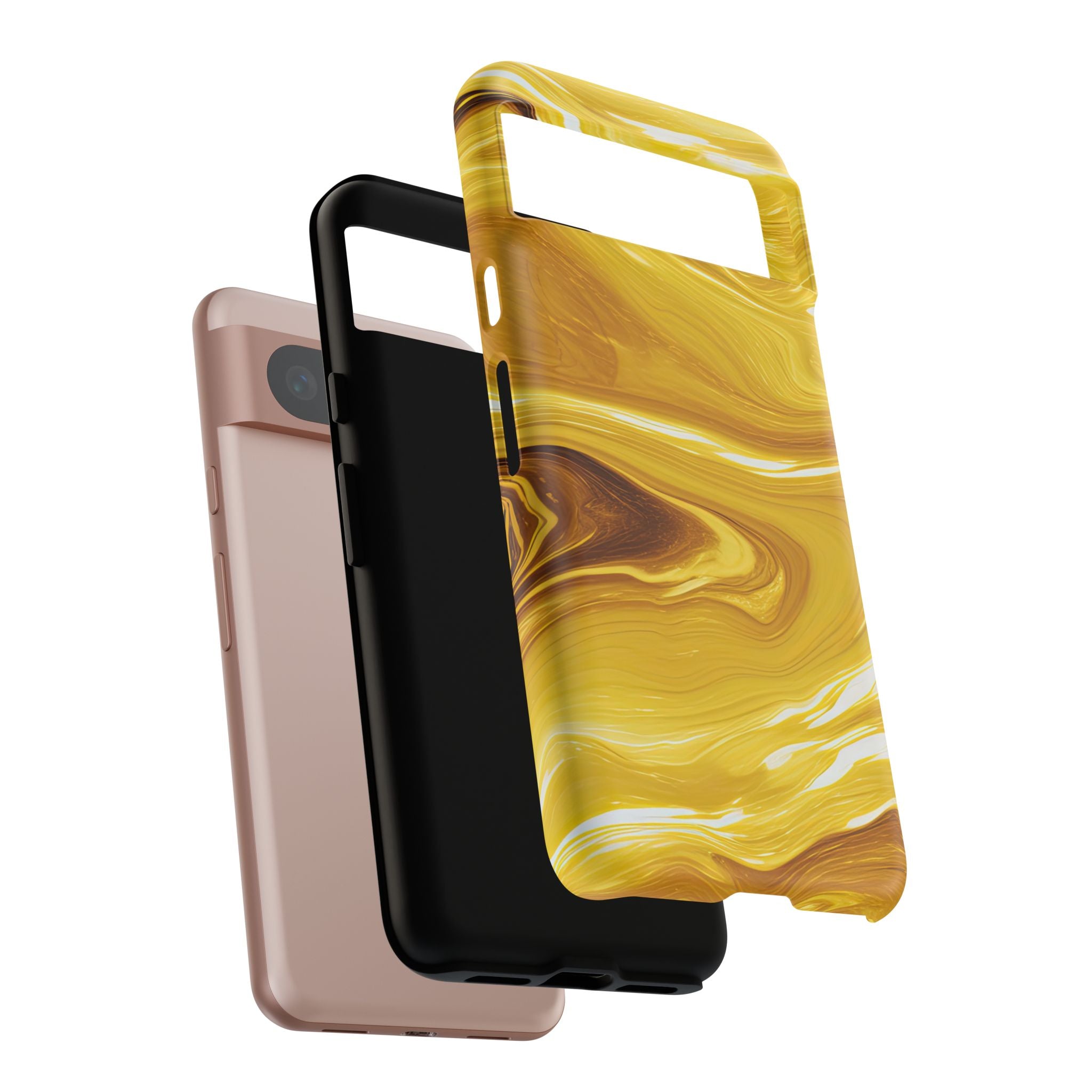 Golden Veil Marble - Tough Guard Google Pixel Case