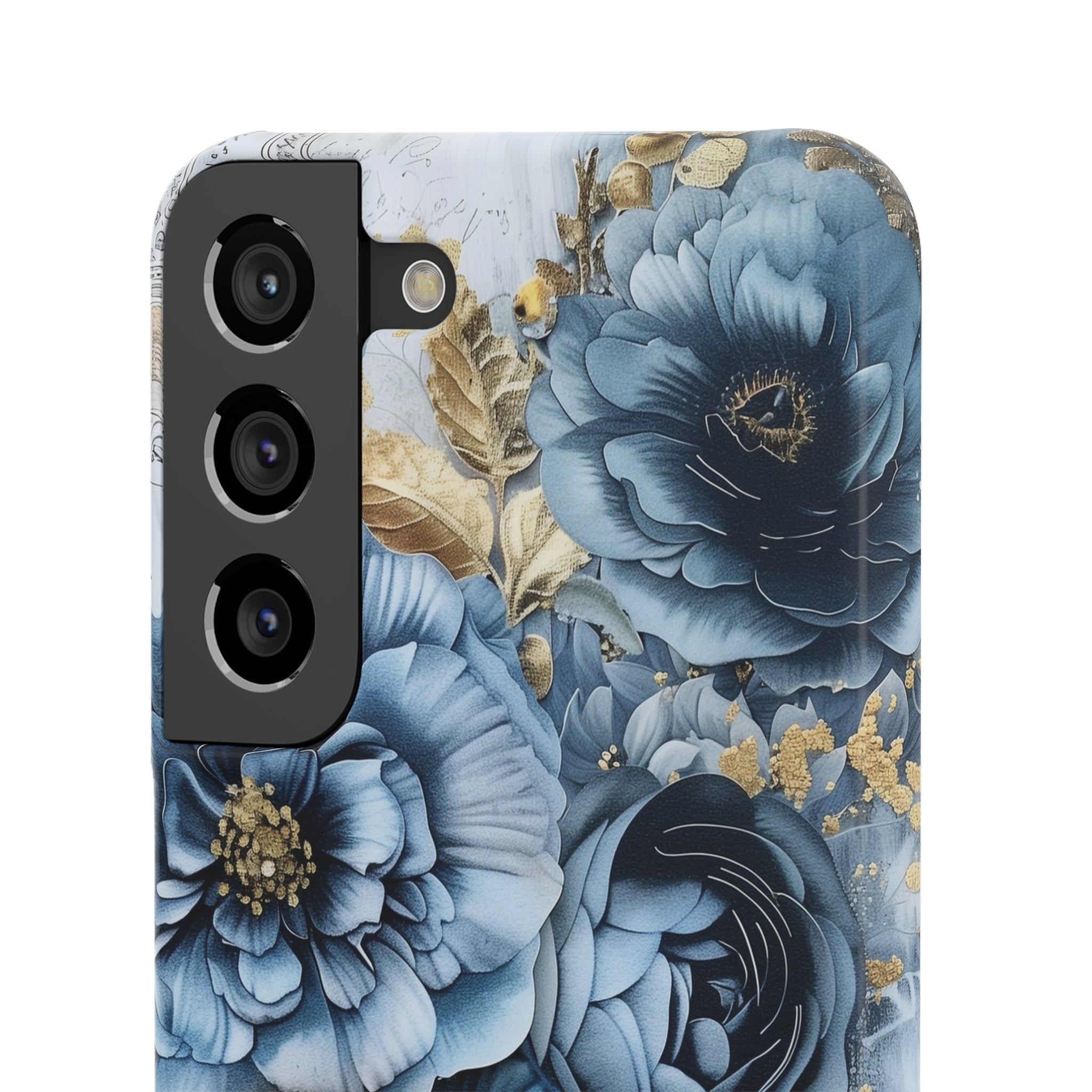 Blooming Blue Floral Bouquet Snap Case - Samsung Galaxy Case